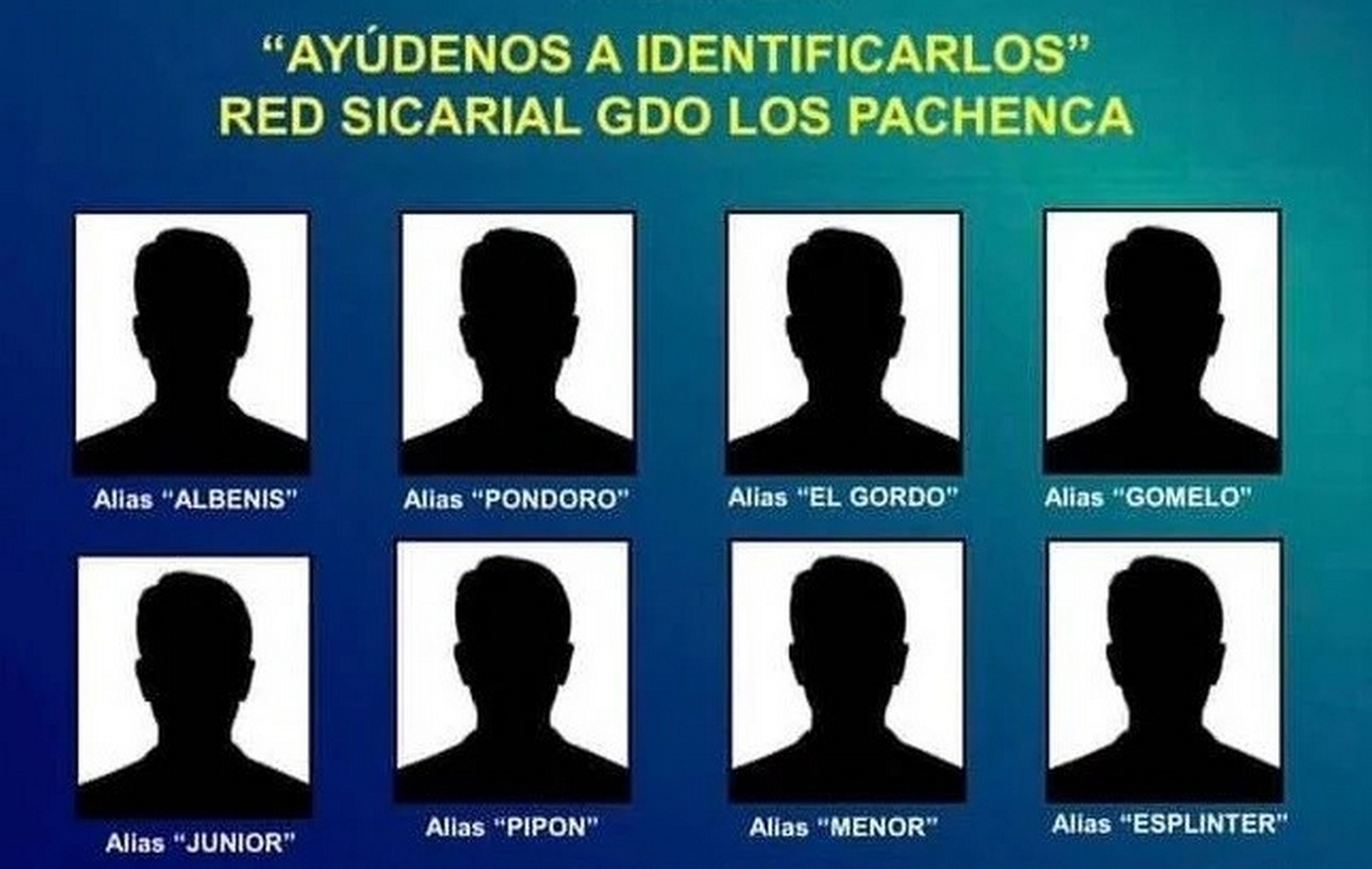 La policía de Colombia pide ayuda para encontrar a los delincuentes más buscados... con un cartel sin fotos ni nombres