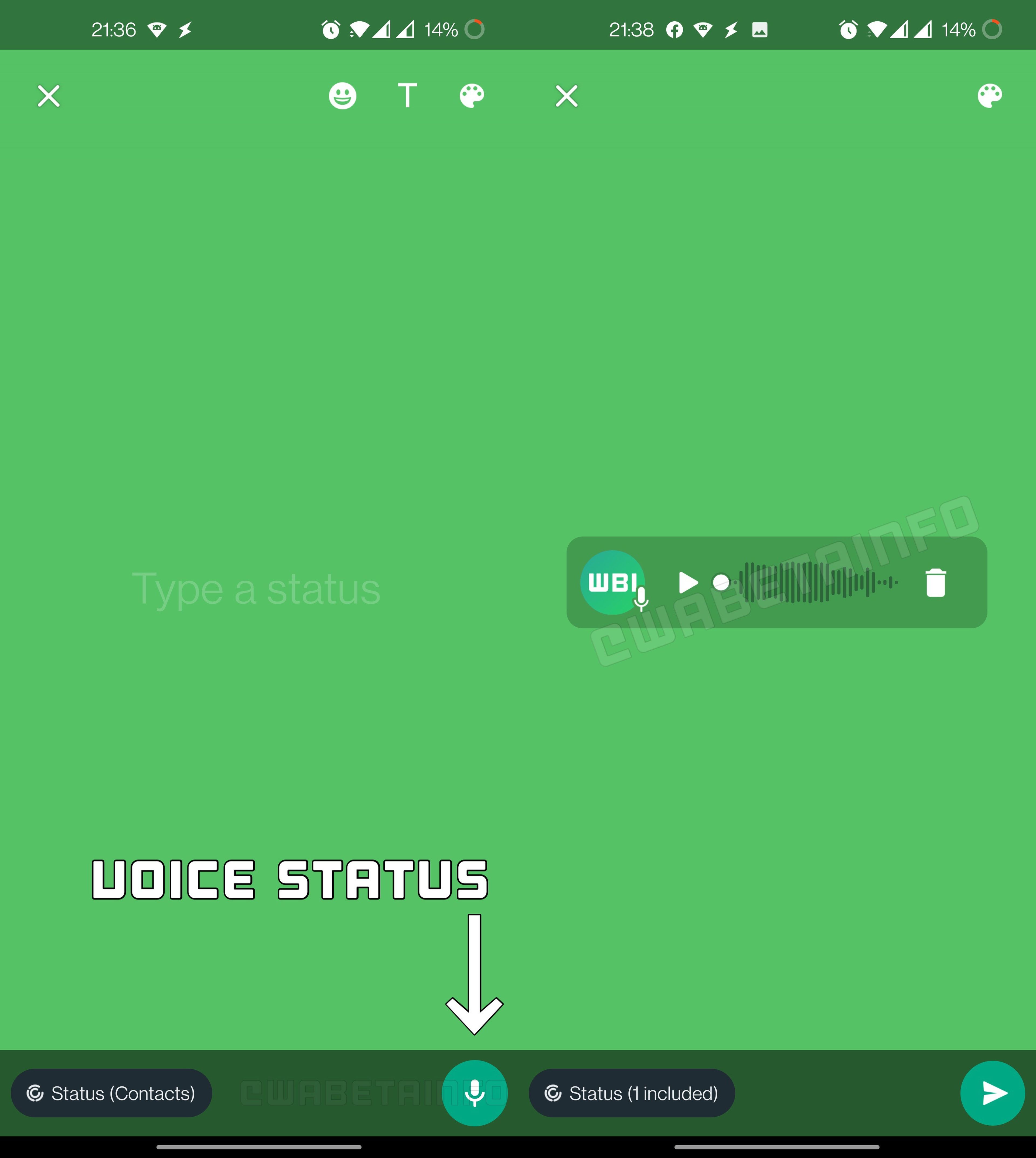 Your voice in WhatsApp states: this is how the strange feature will work