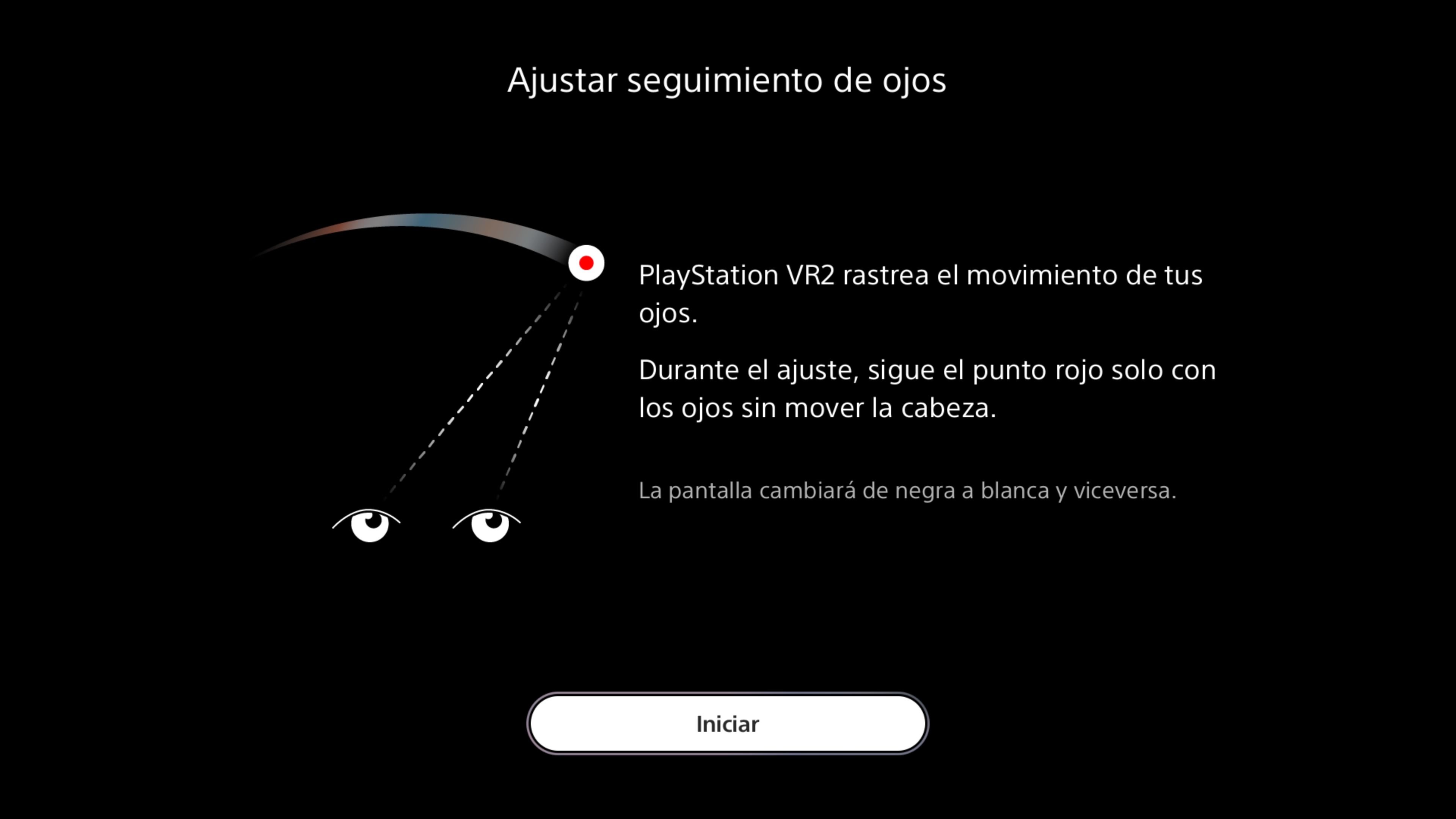 Análisis PS VR2 tracking de ojos