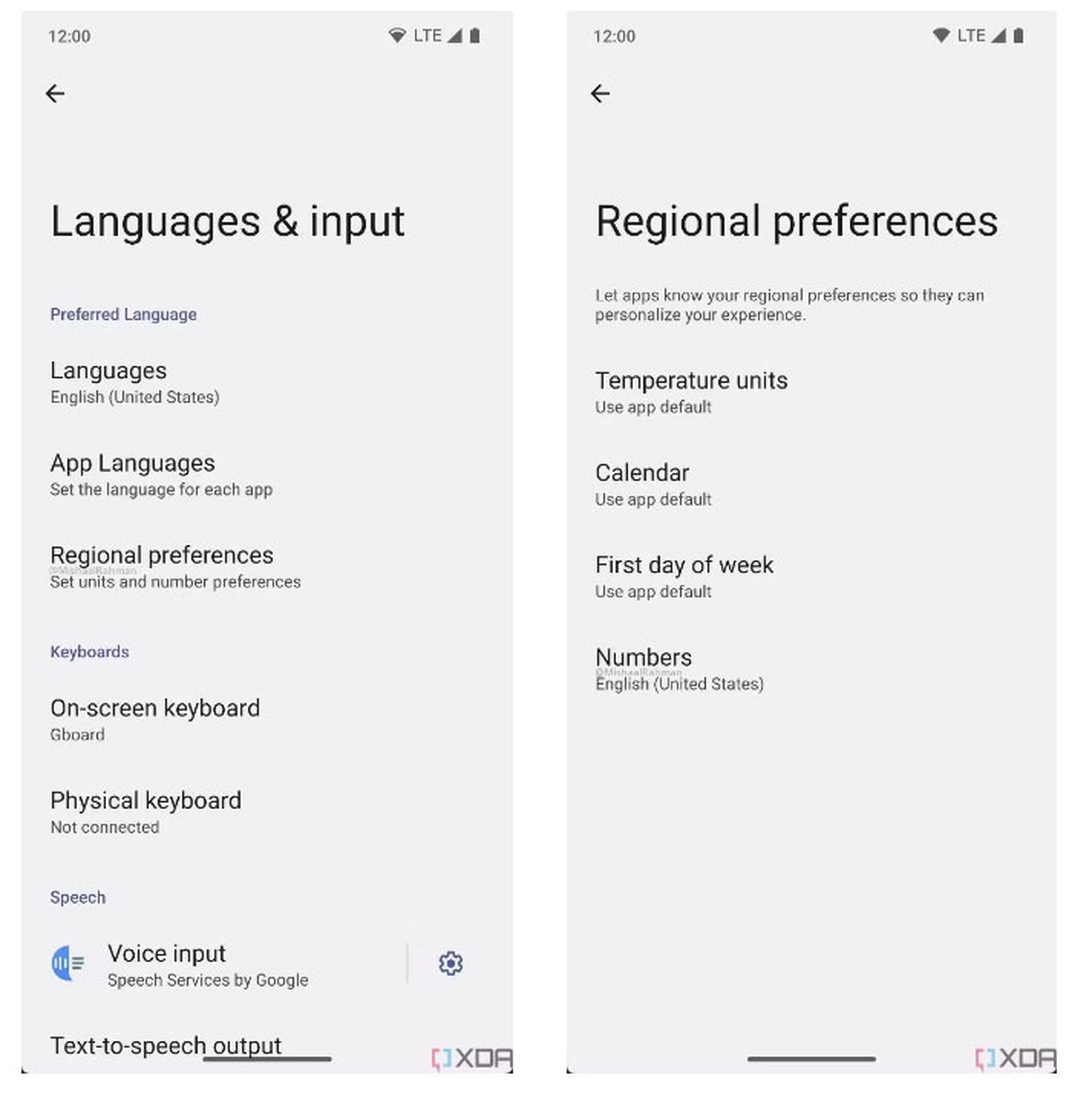 Android 14 te permitirá concretar preferencias específicas por región