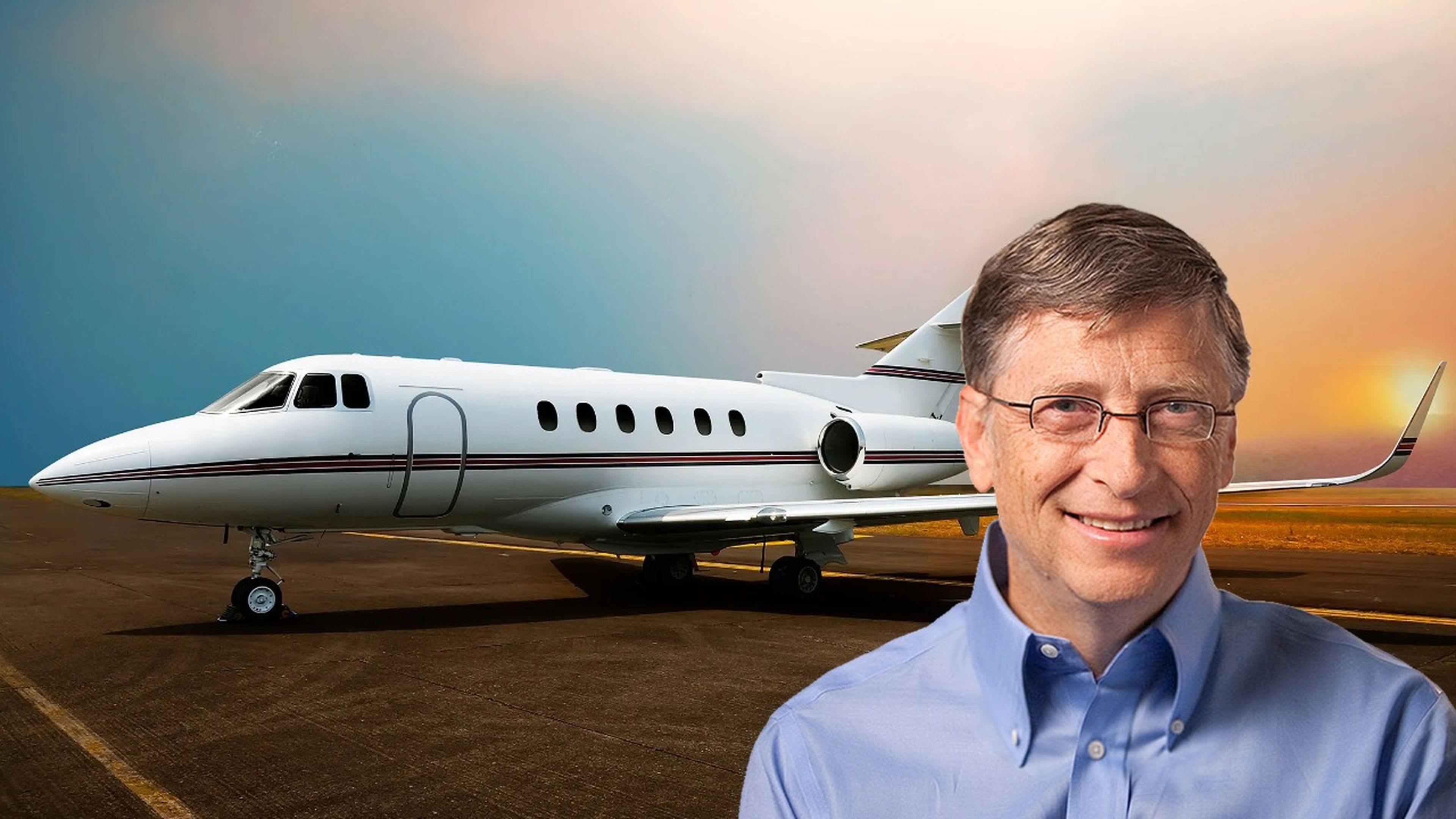 Bill Gates defiende que seguirá volando en avión privado mientras lucha por el cambio climático
