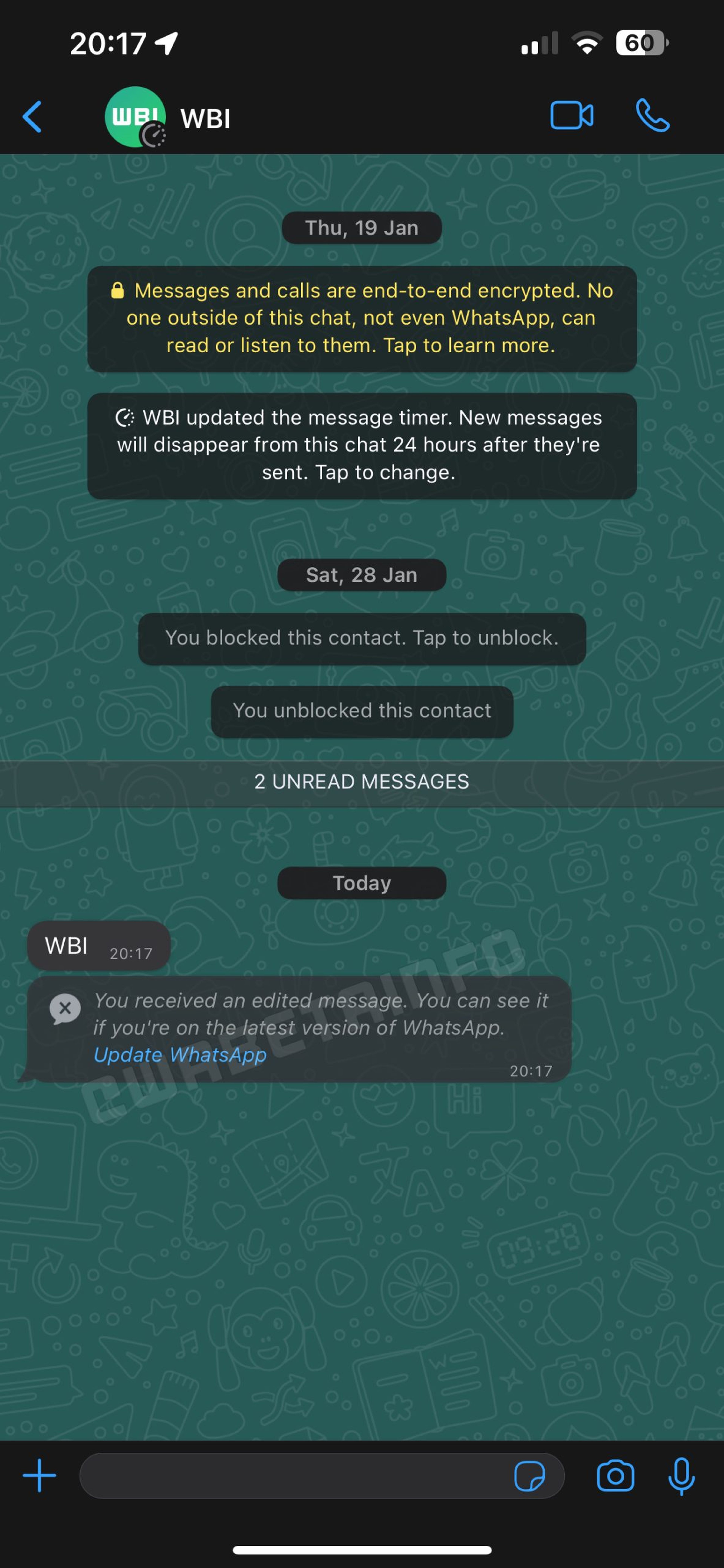 Editar mensajes de WhatsApp está cada vez más cerca, podría ser inminente