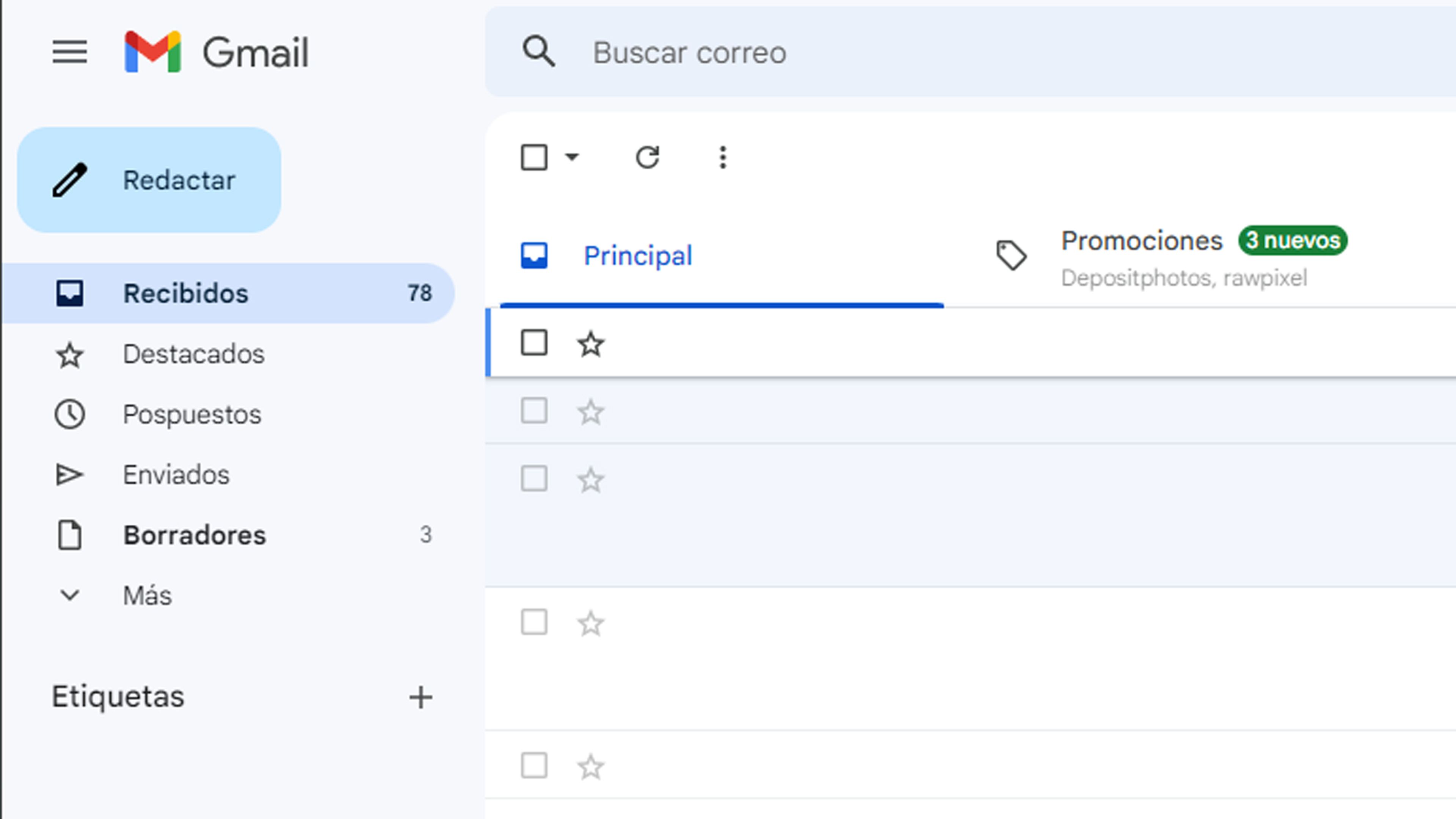 Eliminar Chat y Meet de Gmail