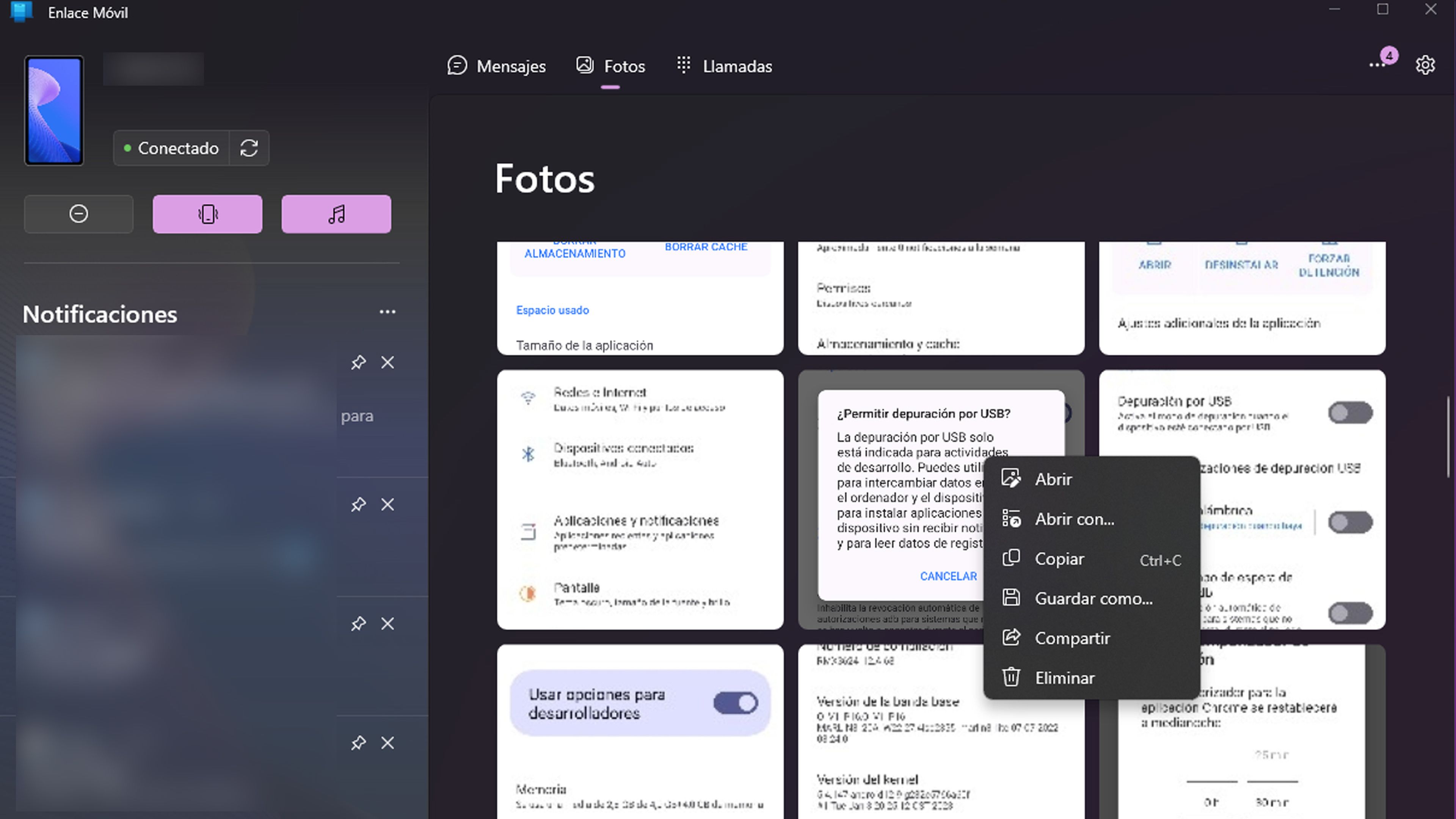 Las 5 formas más sencillas de pasar fotos de tu móvil Android a Windows 6 Enlace Móvil