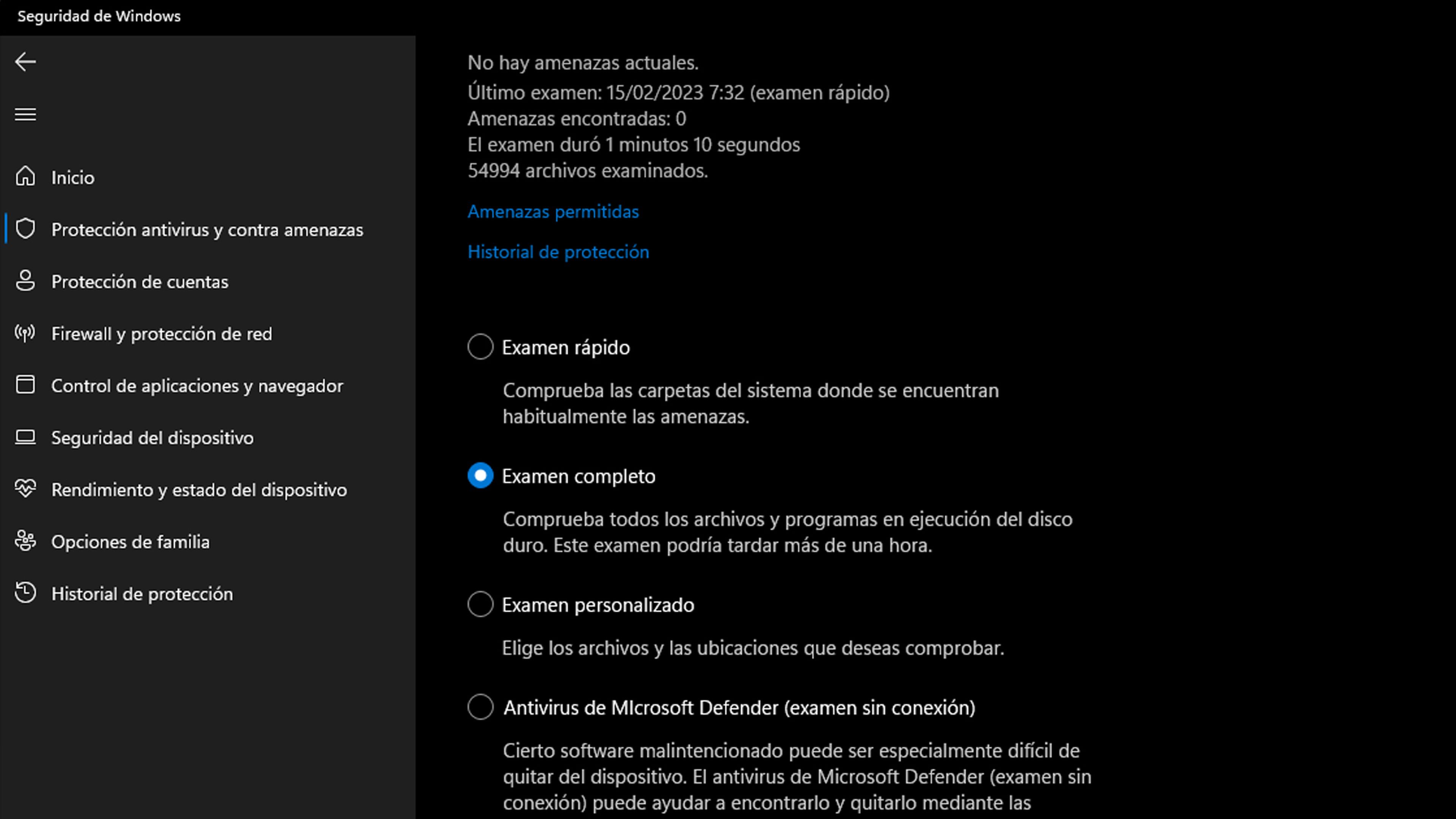 Windows built-in security tools