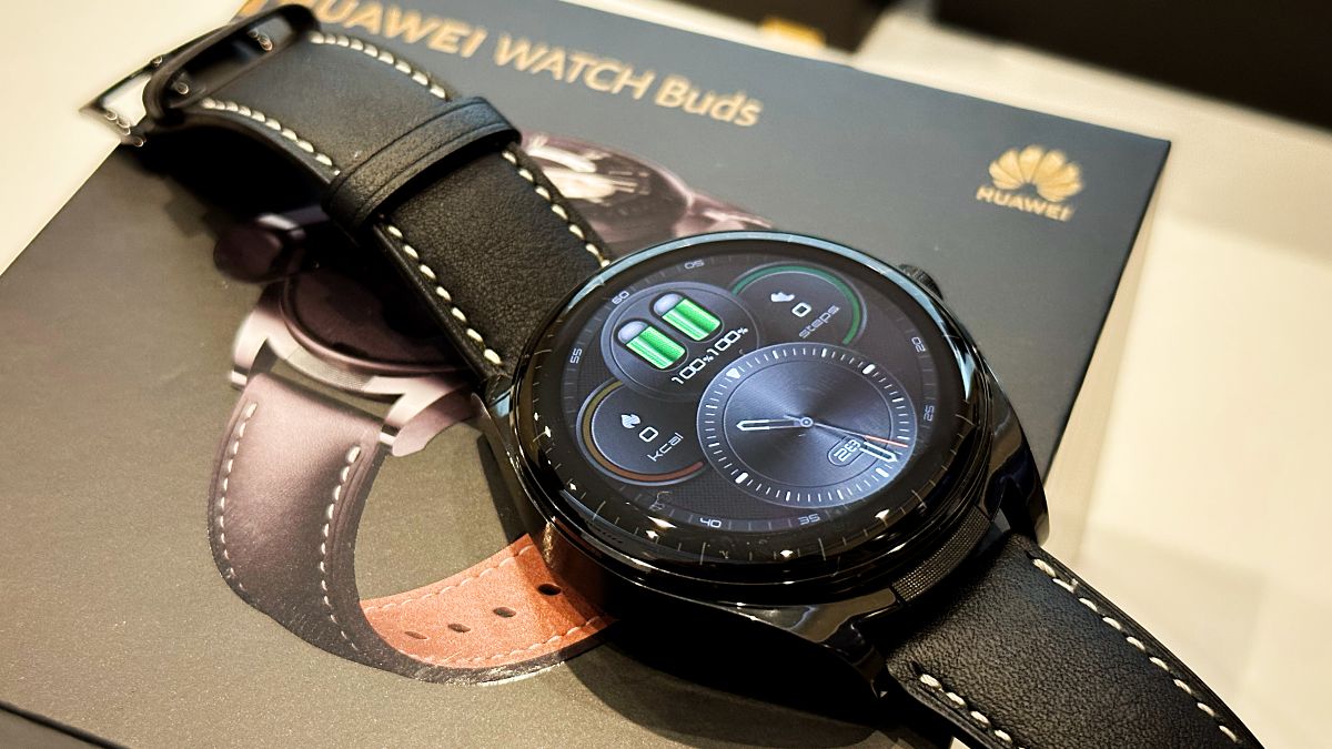 Reloj inteligente Huawei Watch Classic acero inox