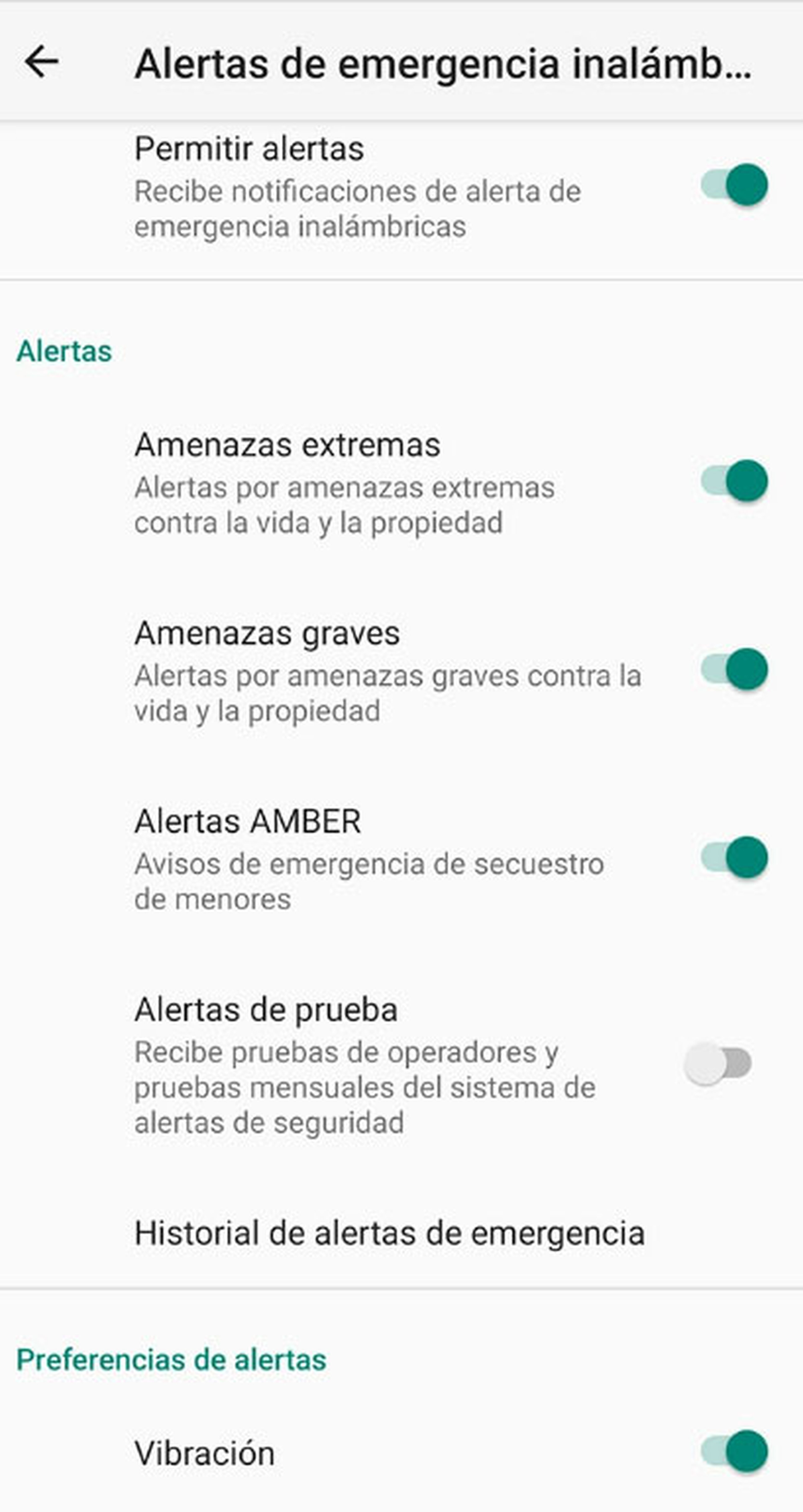 Cómo funcionan las alertas de emergencia inalámbricas de Android