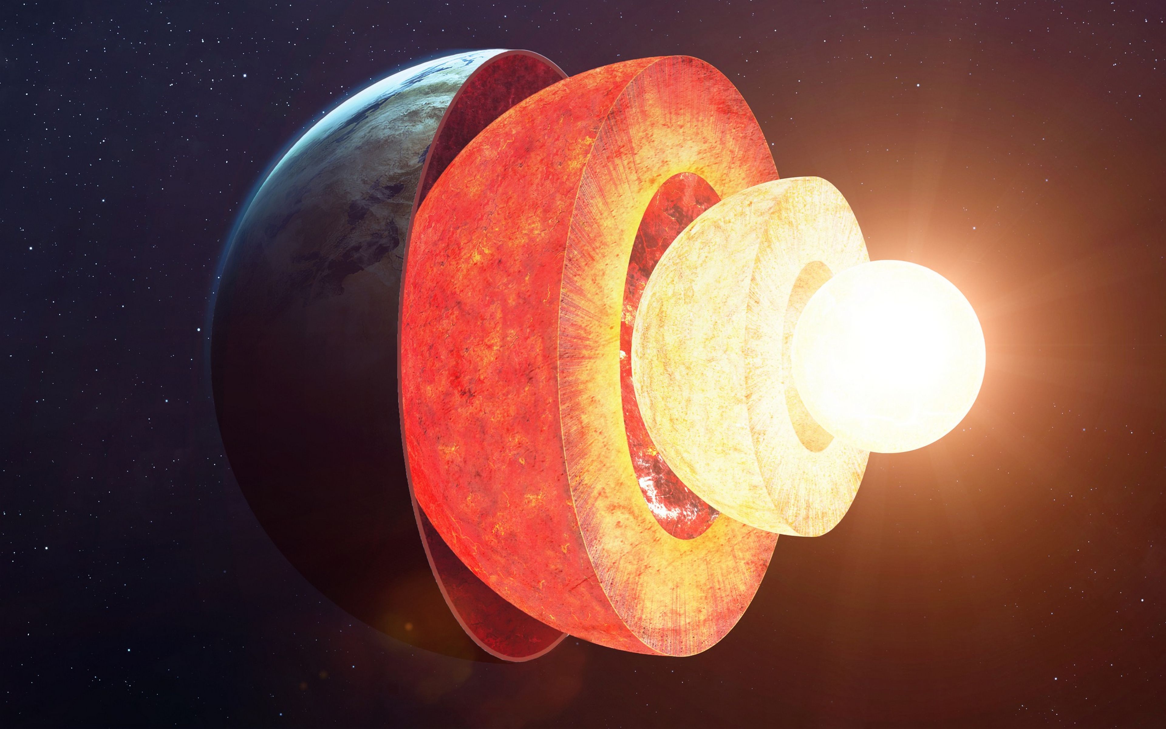 La Tierra podría tener una quinta capa desconocida, y eso podría aclarar misterios como el cambio de giro del núcleo