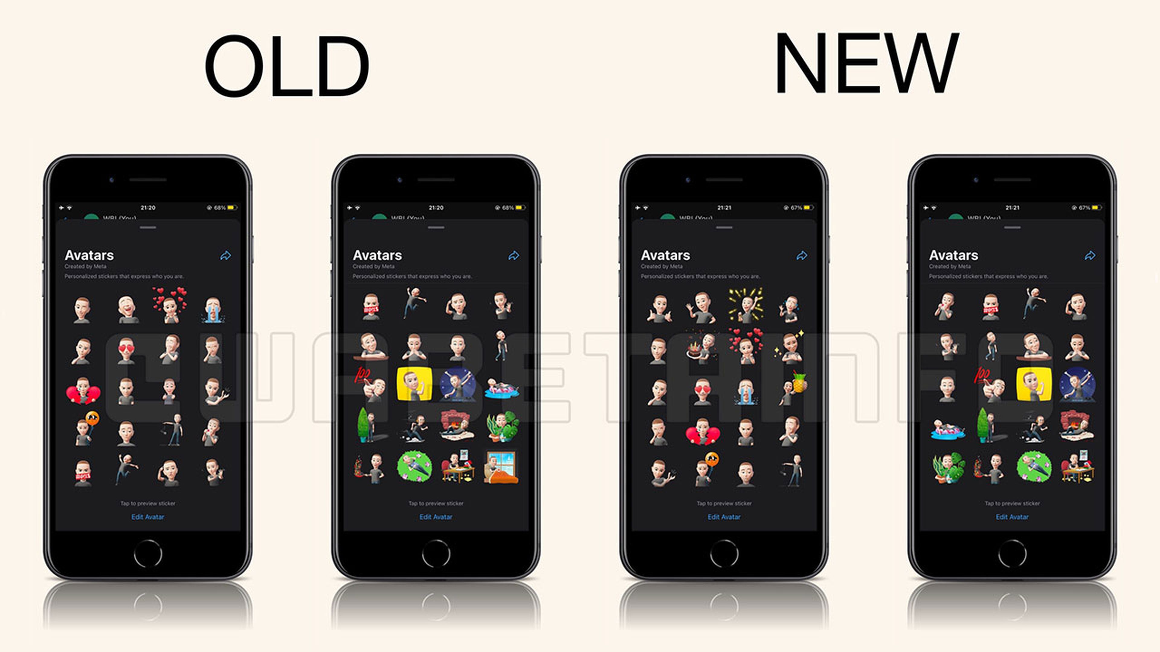 WhatsApp estrena nuevas pegatinas para los avatares y así puedes activarlas