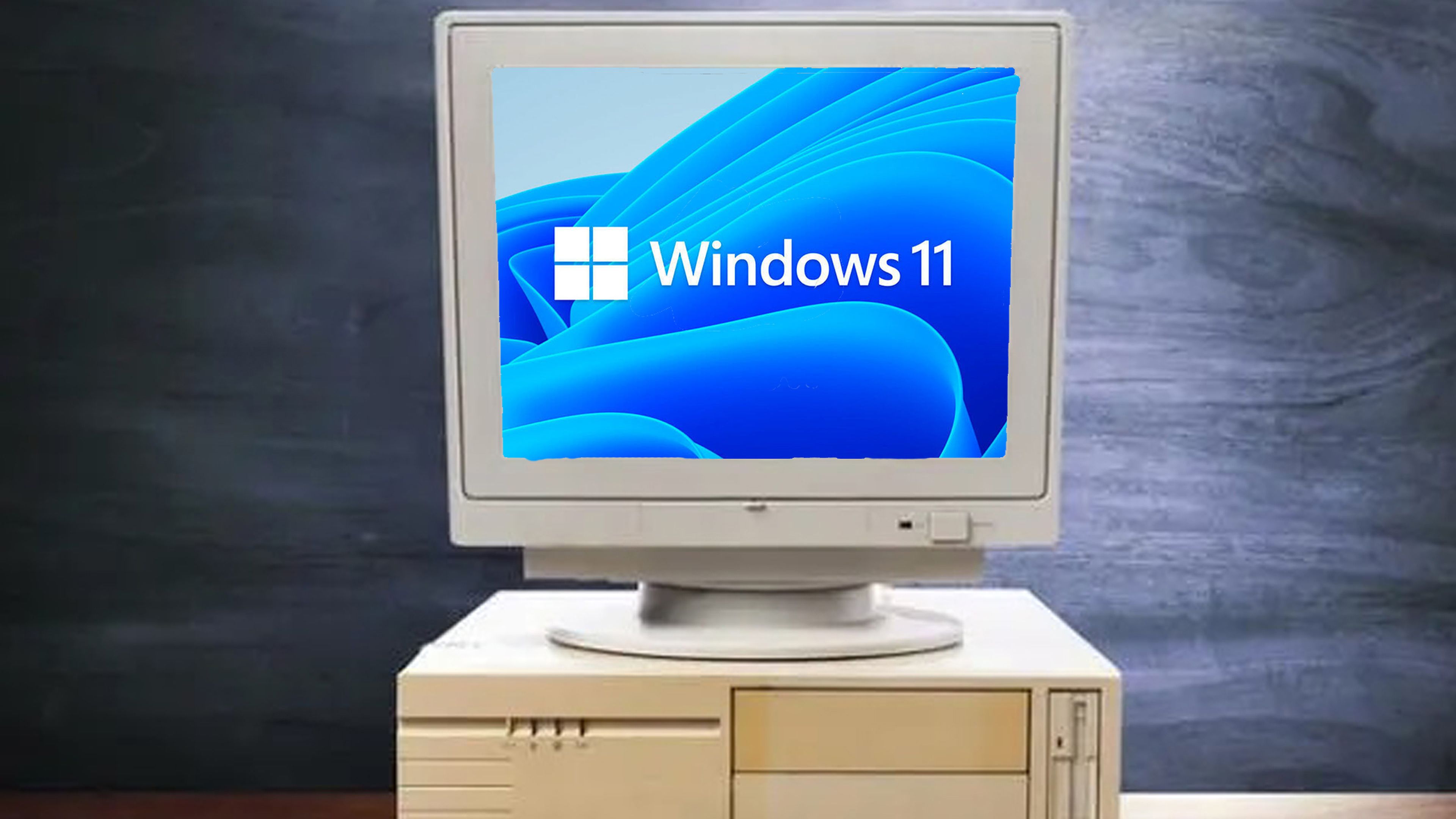 Windows 11 en ordenador antiguo