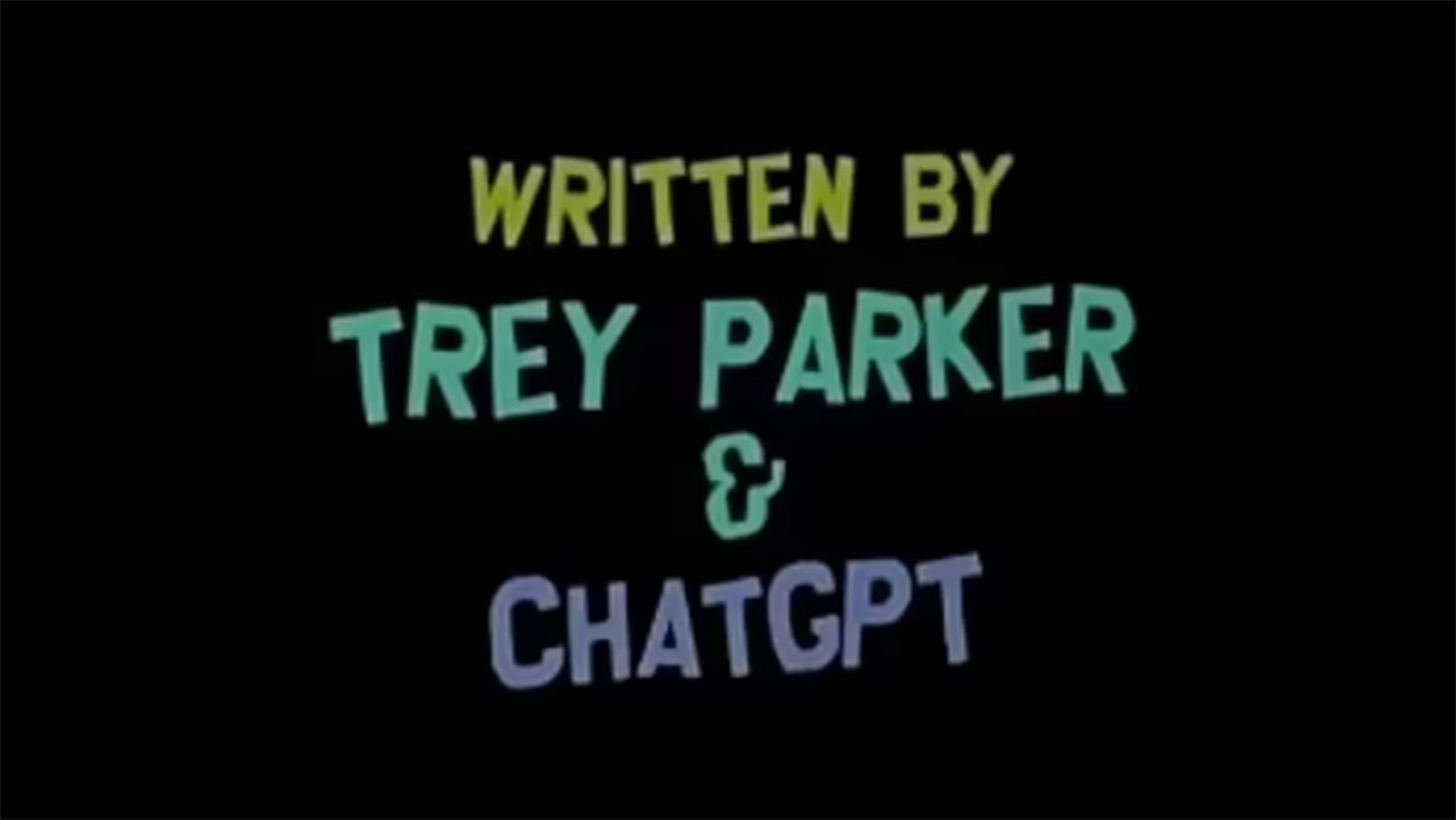 ChatGPT en South Park