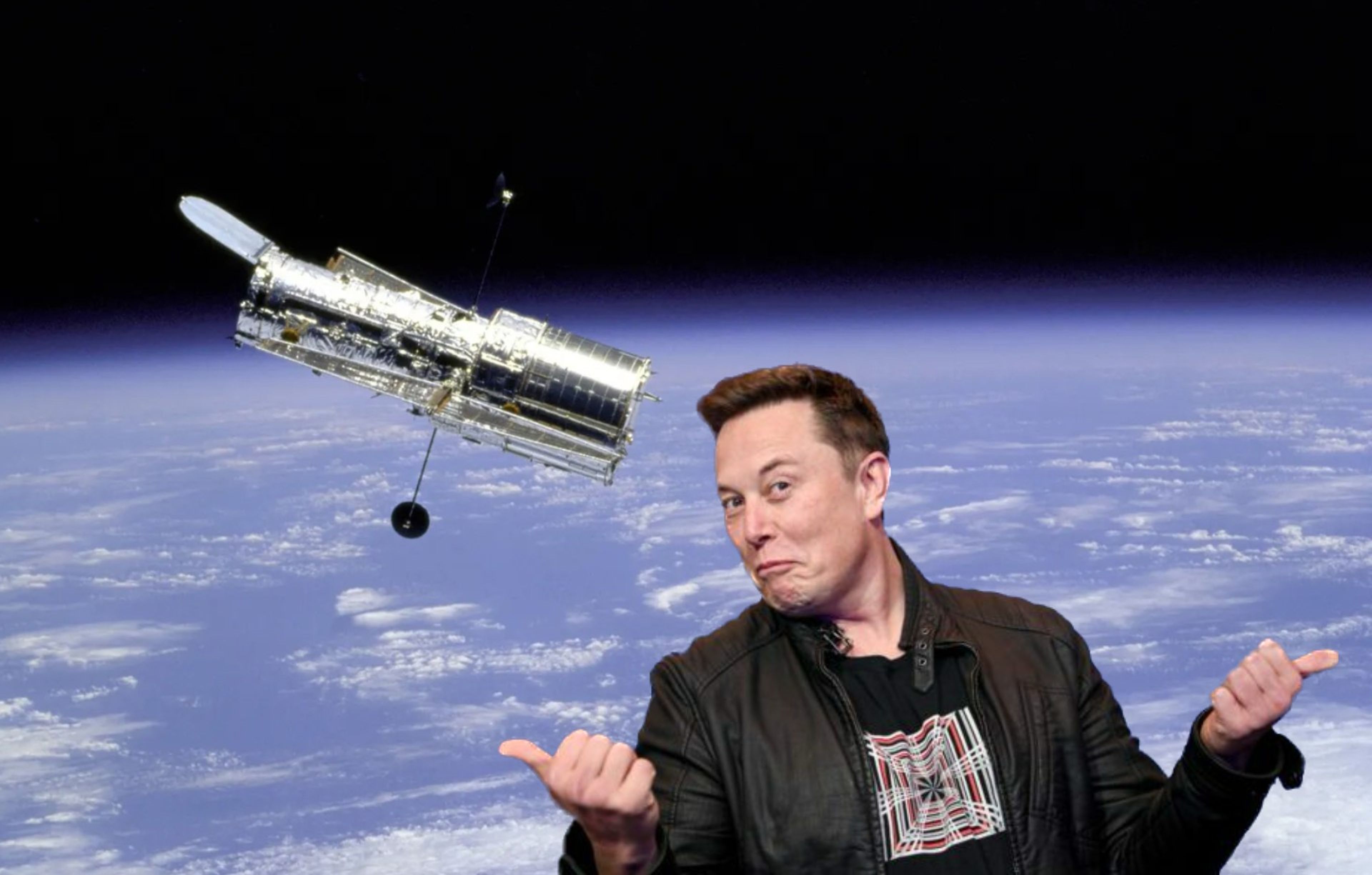 Elon Musk en el espacio