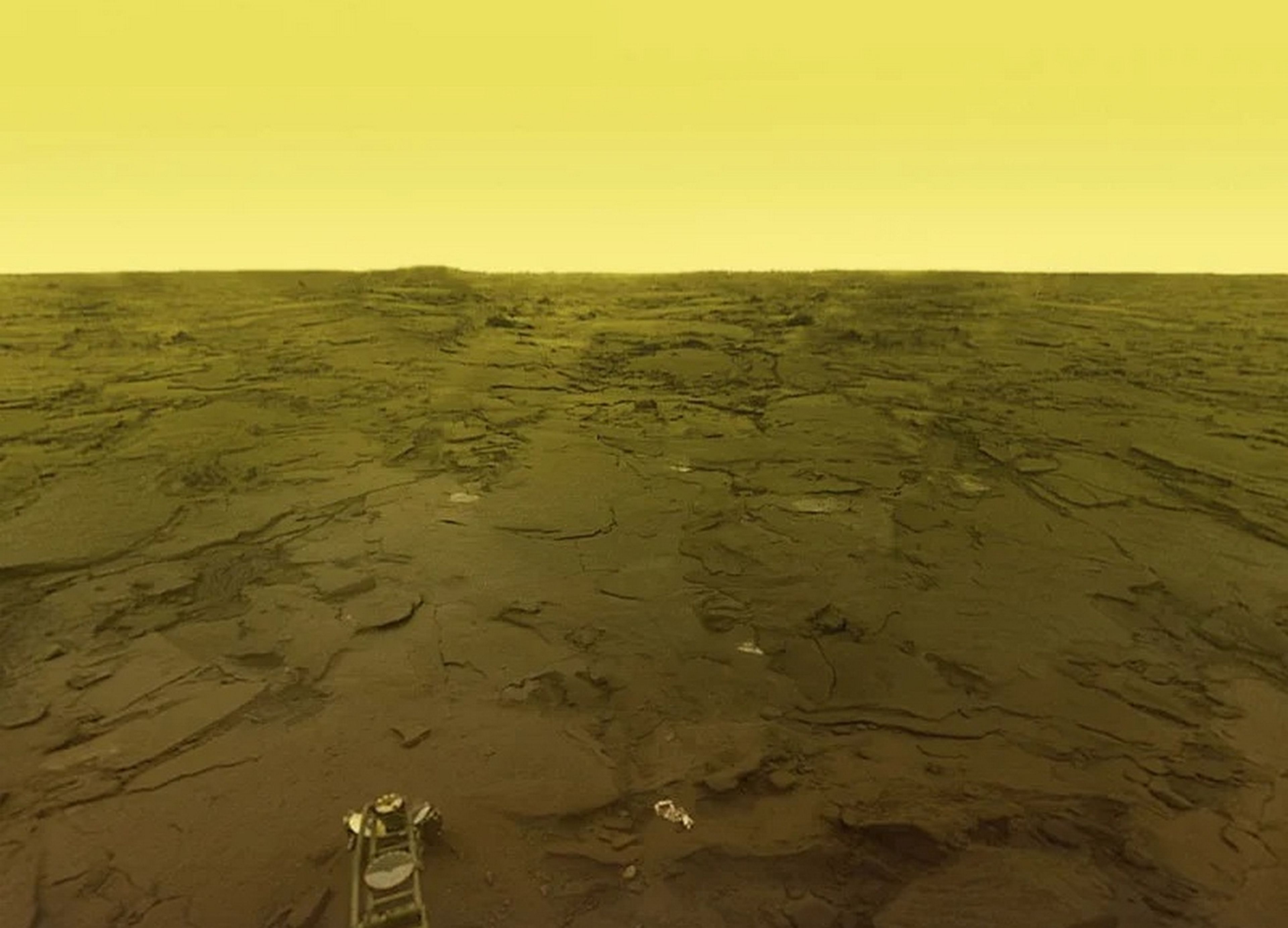 Estas son las únicas fotos que existen de la superficie de Venus, por una buena razón
