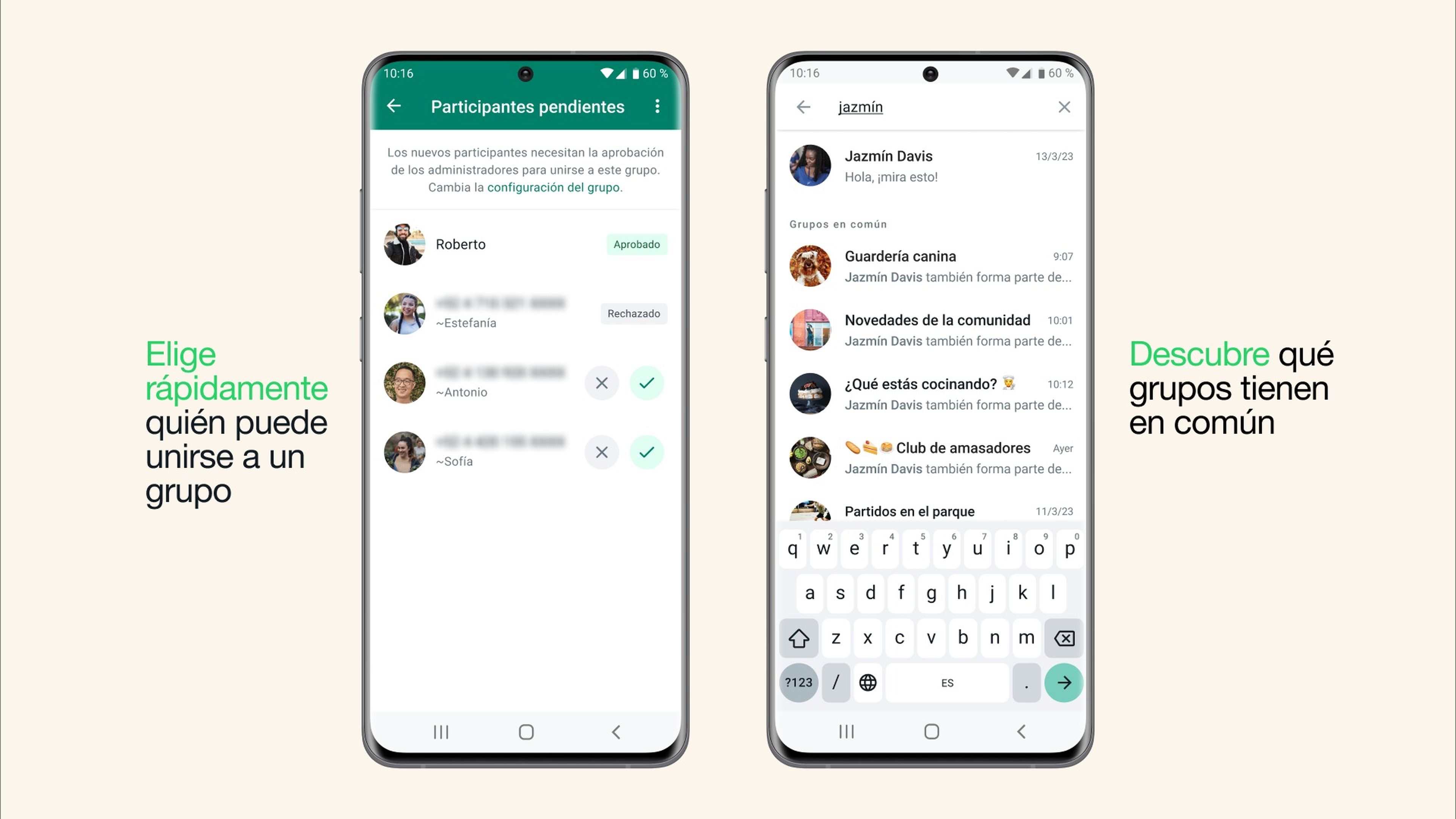 AsÃ­ funciona la nueva sala de espera para grupos de WhatsApp