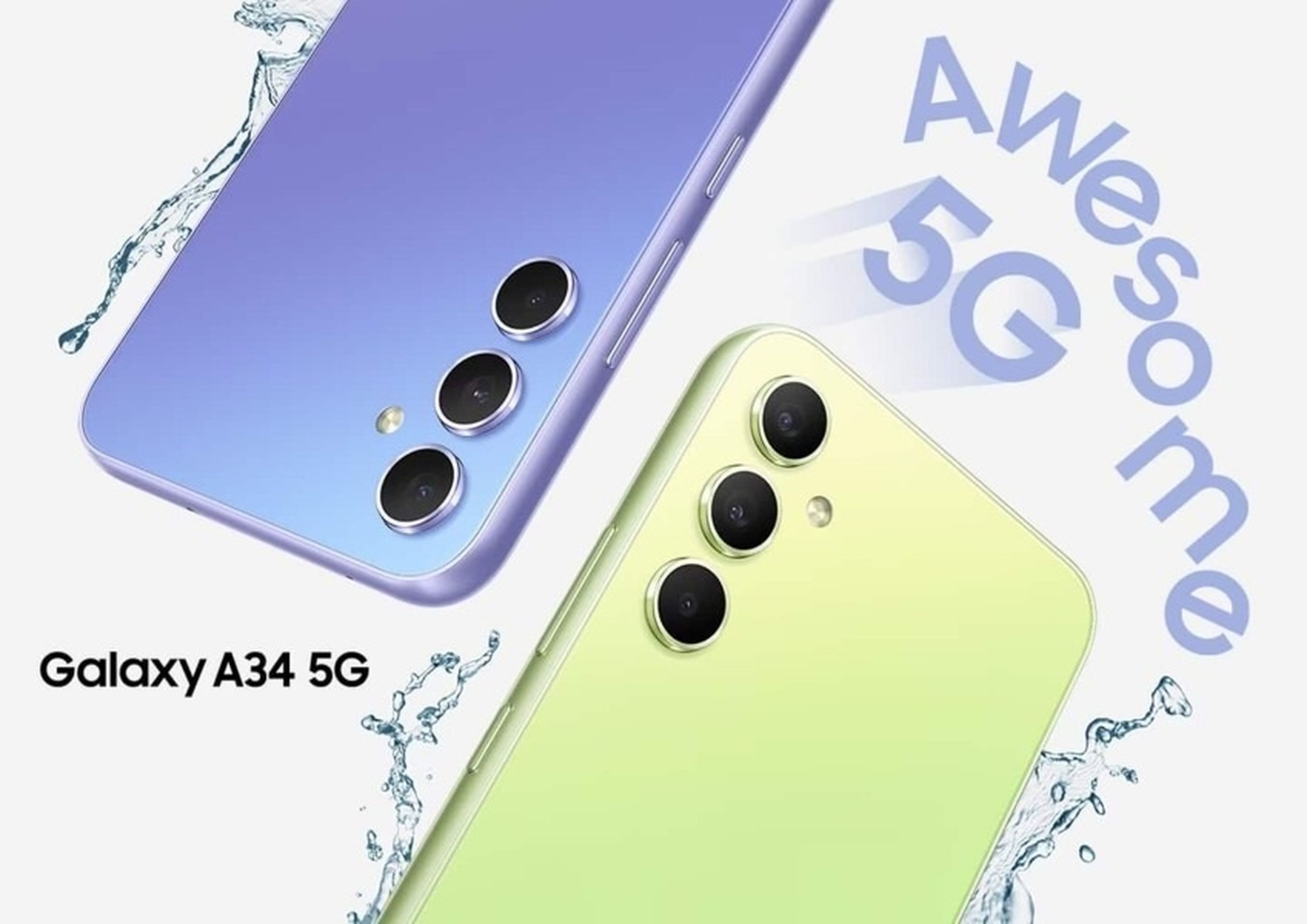 Estos son los nuevos teléfonos de Samsung para la gama media: Galaxy A54 5G  y Galaxy A34 5G