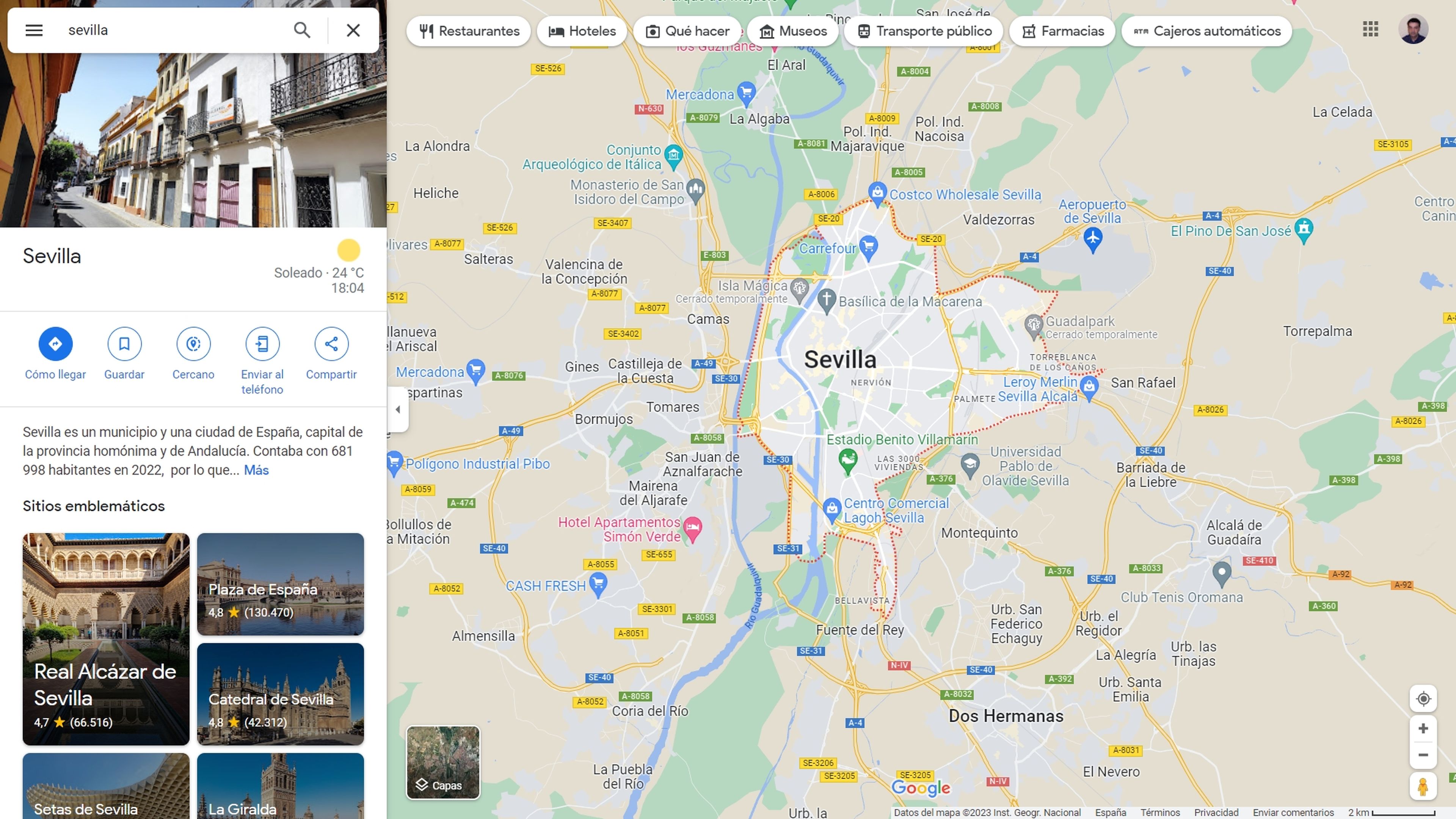 Google Maps se actualiza con una nueva característica que te encantará si usas la versión web