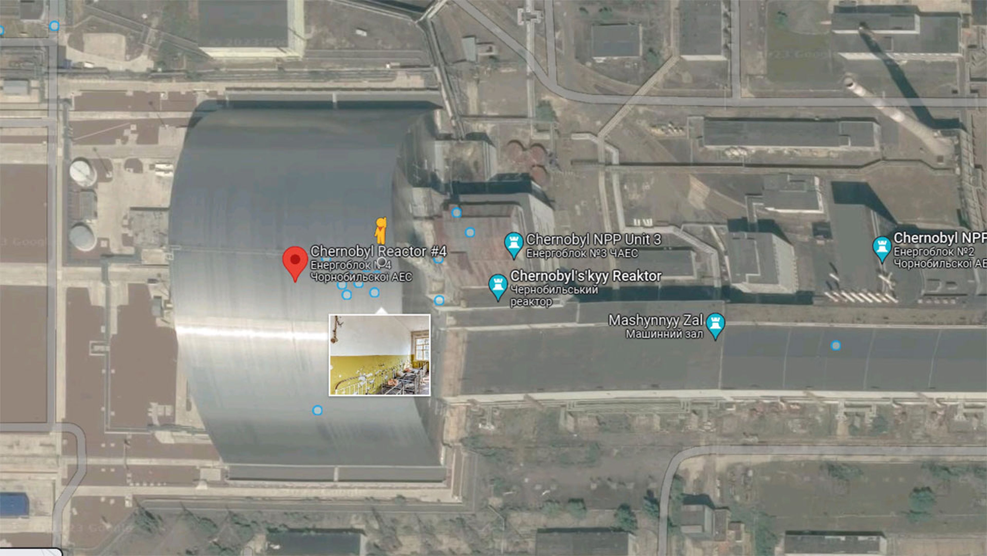 Google Maps te permite visitar el interior de Chernóbil y es escalofriante