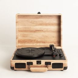 Record Player Wood-1680270407023