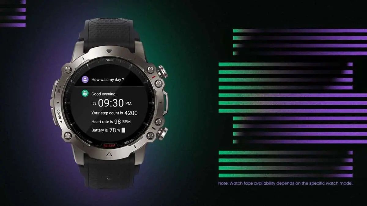 ChatGPT comes to Amazfit smartwatches
