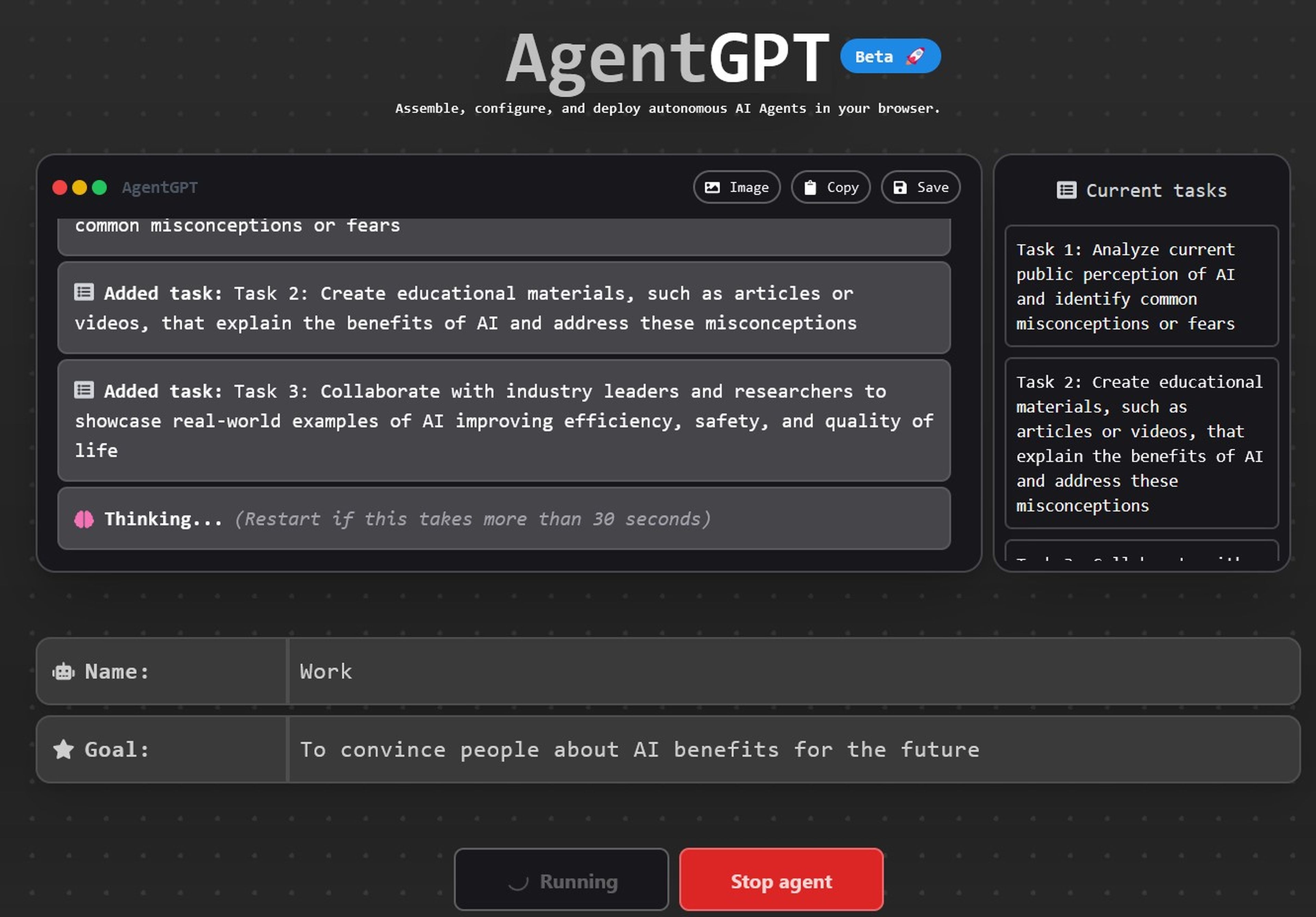 AgentGPT herramienta IA