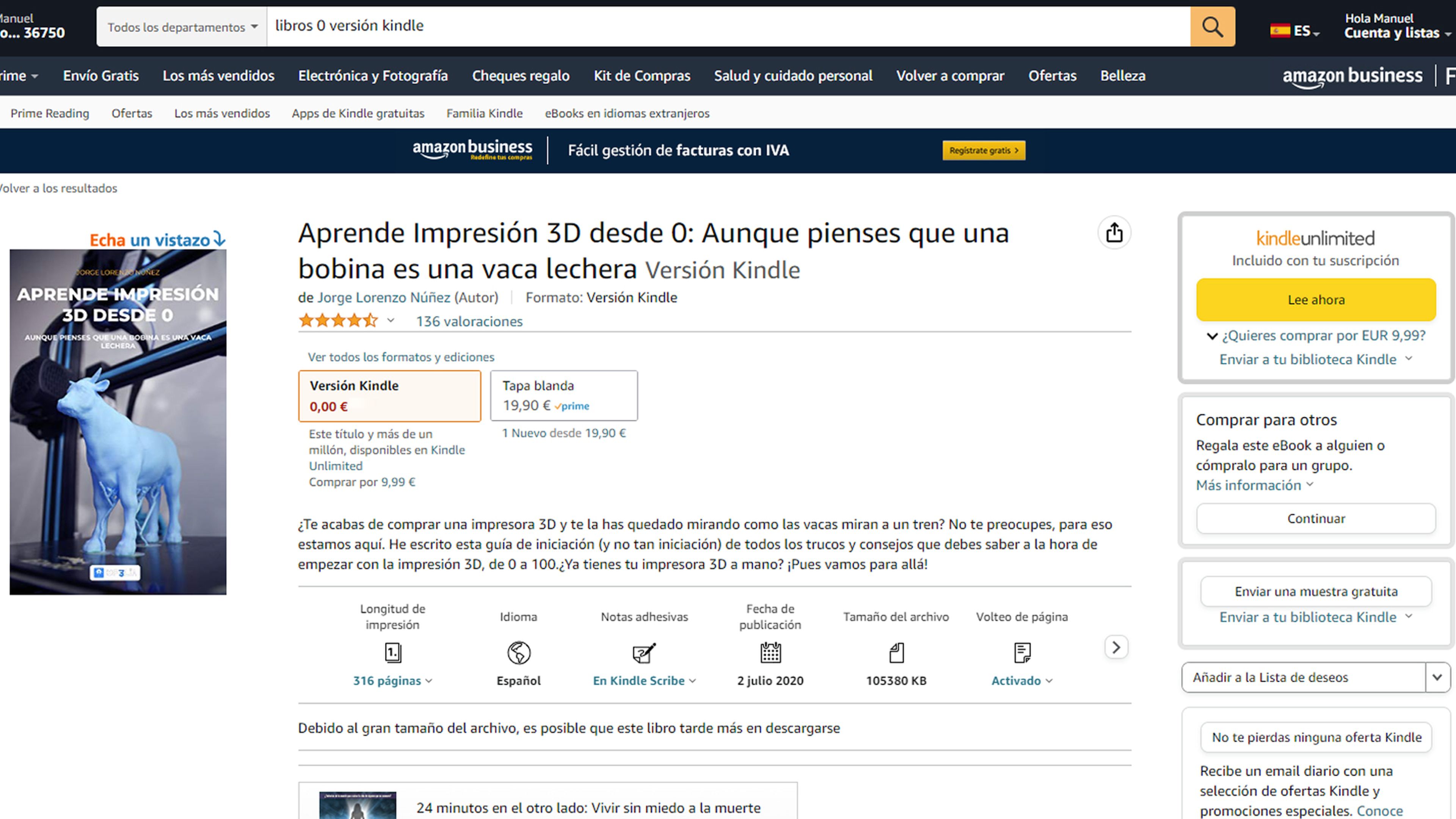 Las mejores webs para descargar libros gratis para Kindle