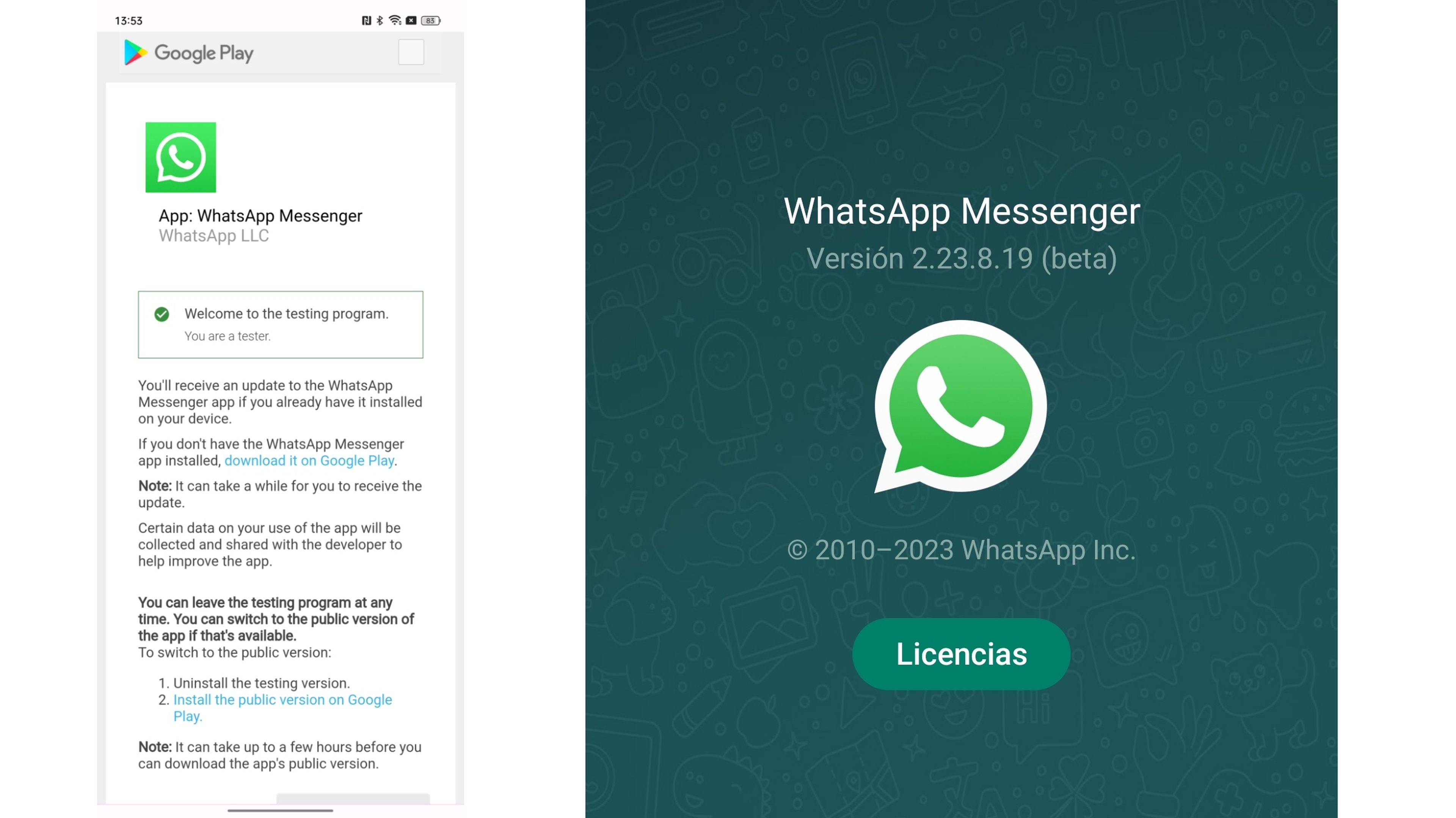 beta Whatsapp