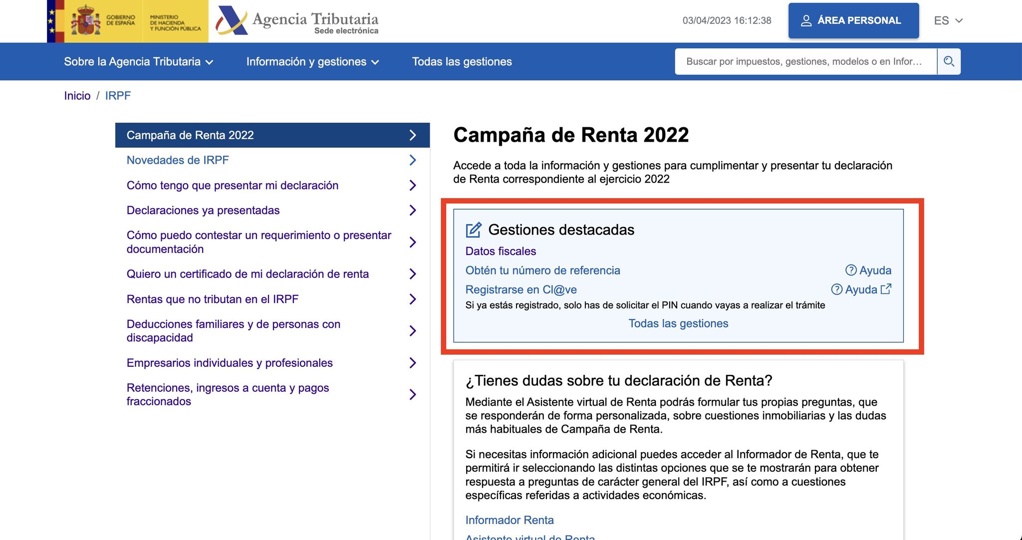 ¿Cómo solicitar online el borrador de la declaración de la renta 2022/23? Computer Hoy ¿Cómo solicitar online el borrador de la declaración de la renta 2022/23? Computer Hoy