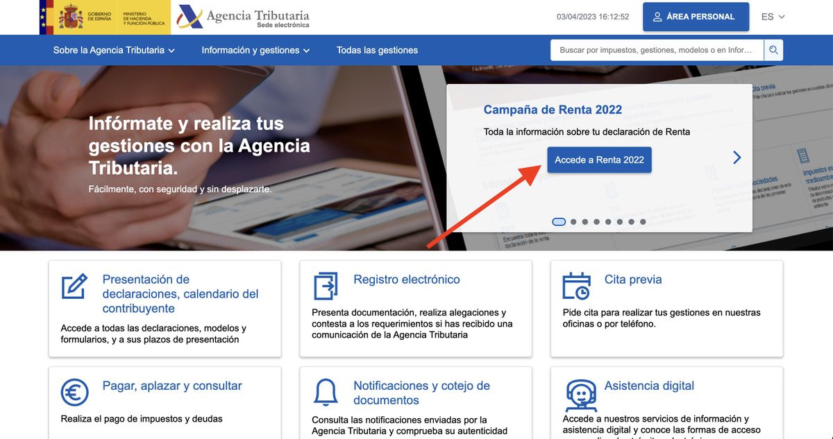 ¿cómo Solicitar Online El Borrador De La Declaración De La Renta 202223emk 7379