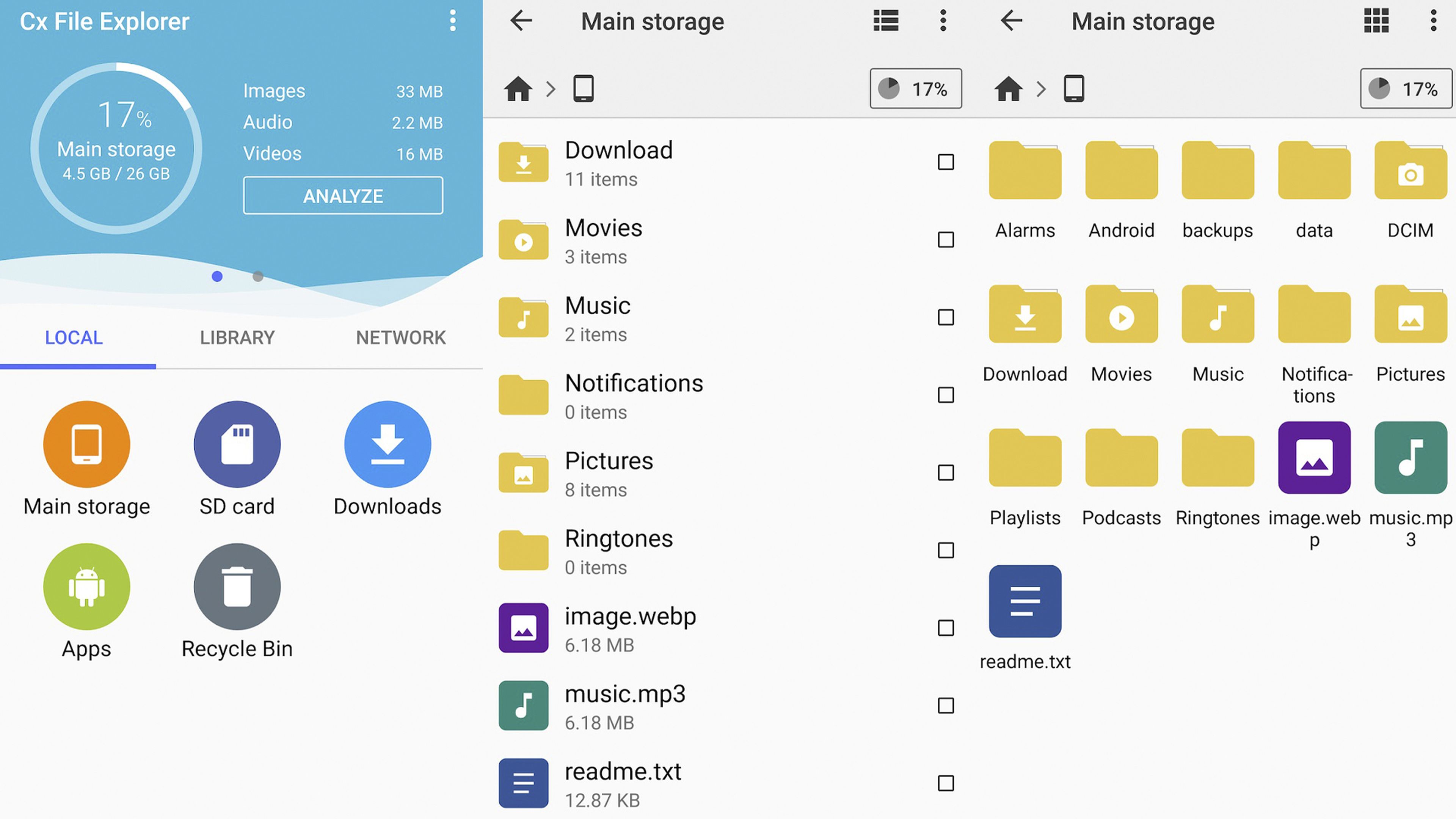 C file explorer