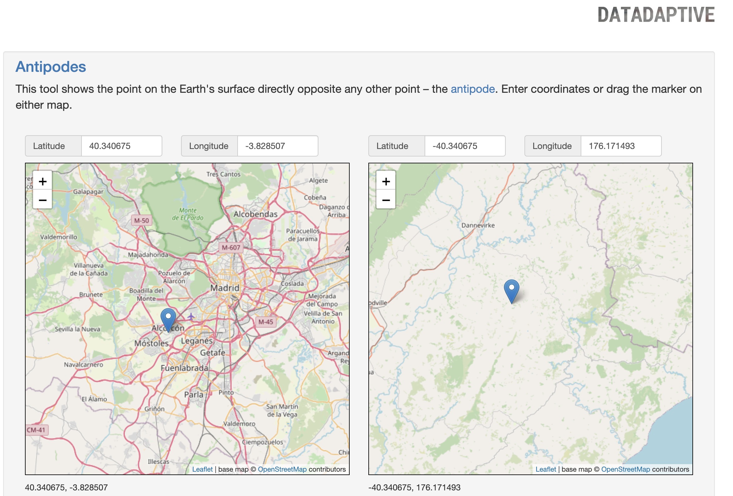 The Antipodes Google Maps: This Map Tells You Where You Would End Up If ...