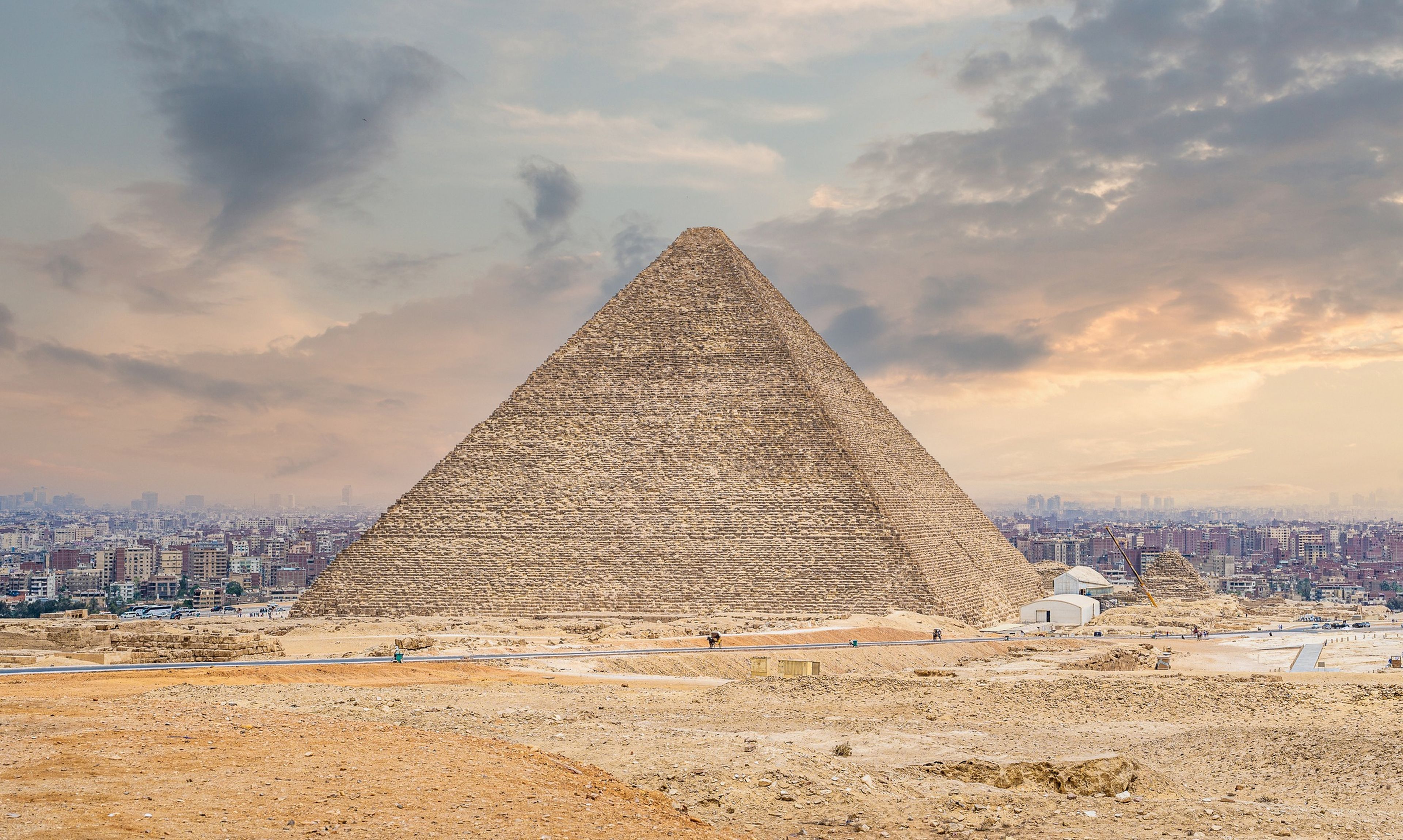Encuentran una cámara oculta en la Gran Pirámide de Giza