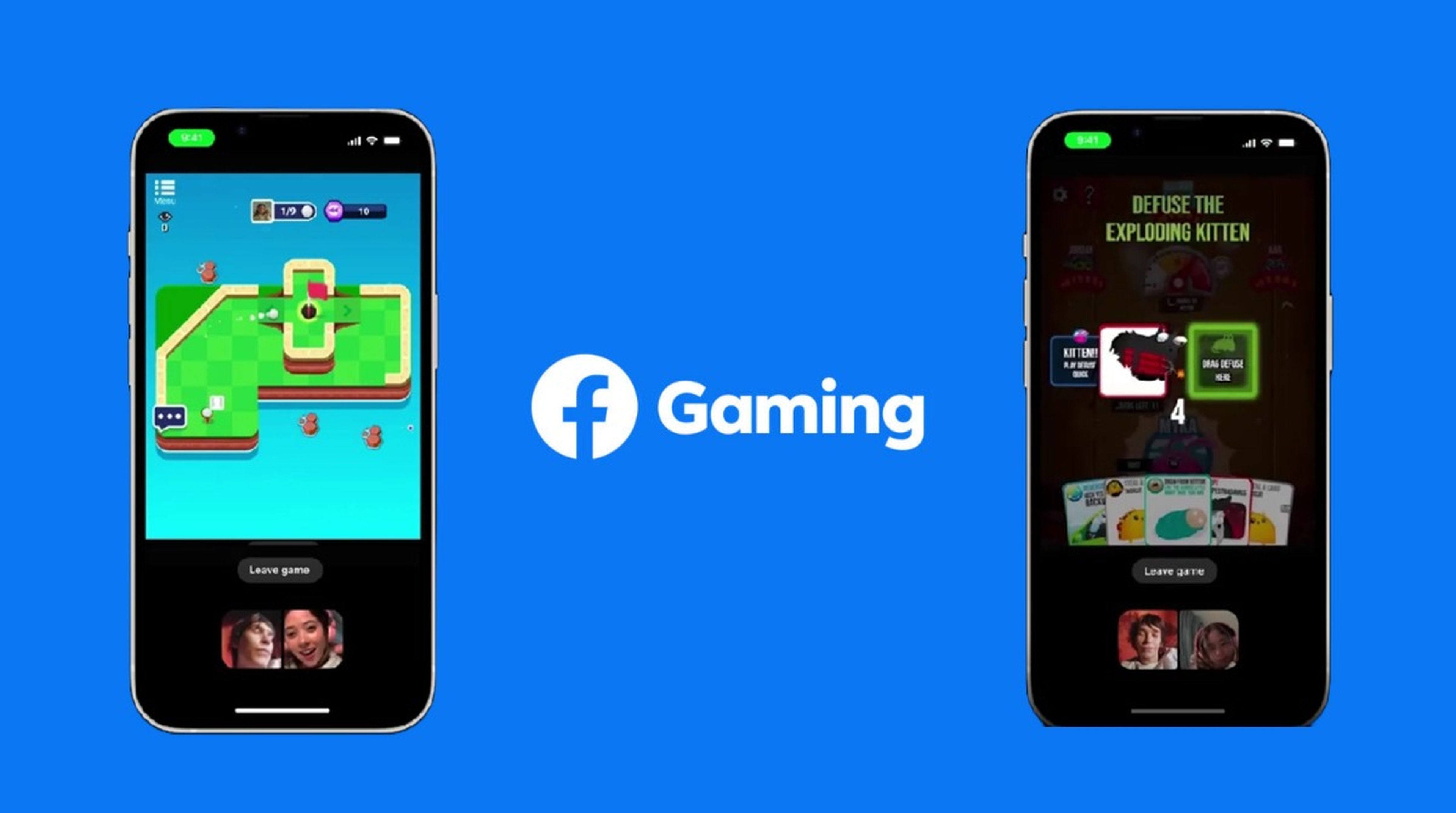 Facebook añade juegos multijugador para entretenerte durante tus videollamadas en Messenger