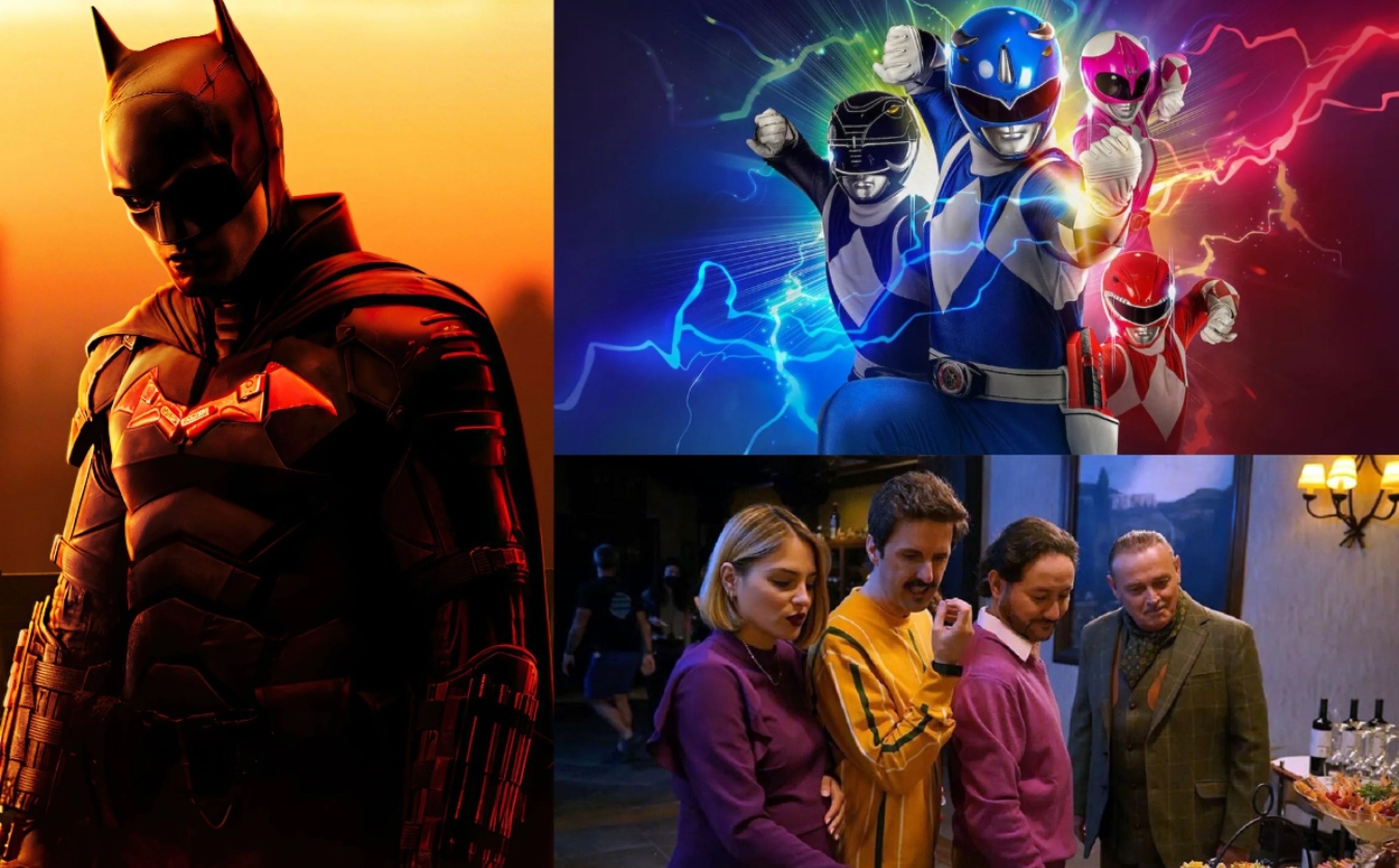 Qué películas ver este fin de semana en Netflix, HBO Max y Movistar Plus+: Power Rangers, Batman y un asesinato a la española
