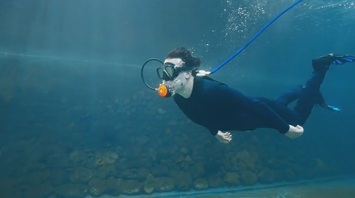 SeeAir, The System For Diving Without A Cylinder For 5 Hours, At A