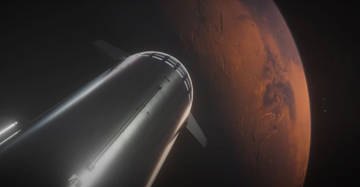 SpaceX immagina di colonizzare Marte in questo video, ed è incredibile