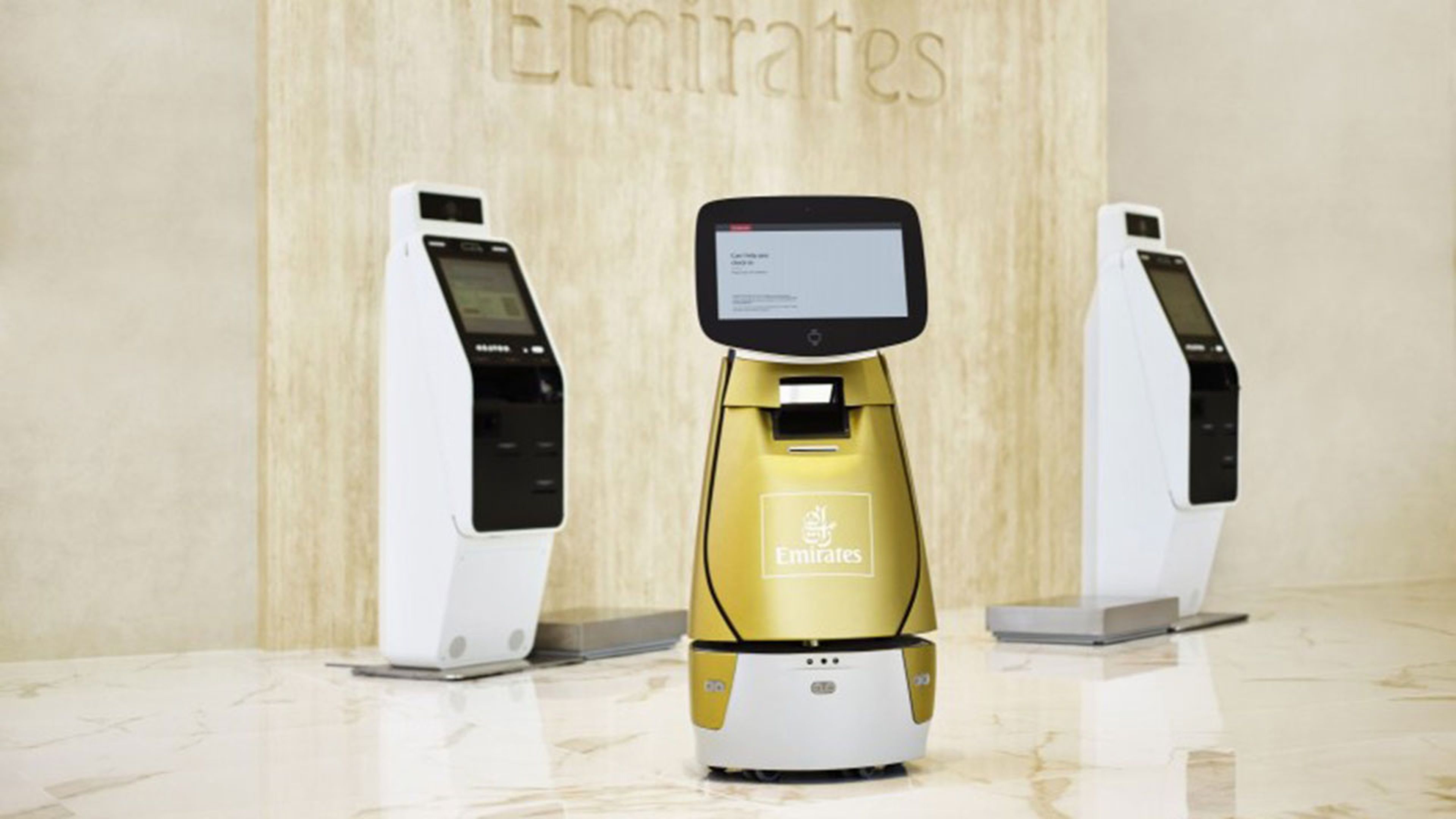 La aerolínea Emirates lanza este robot que va a ayudarte