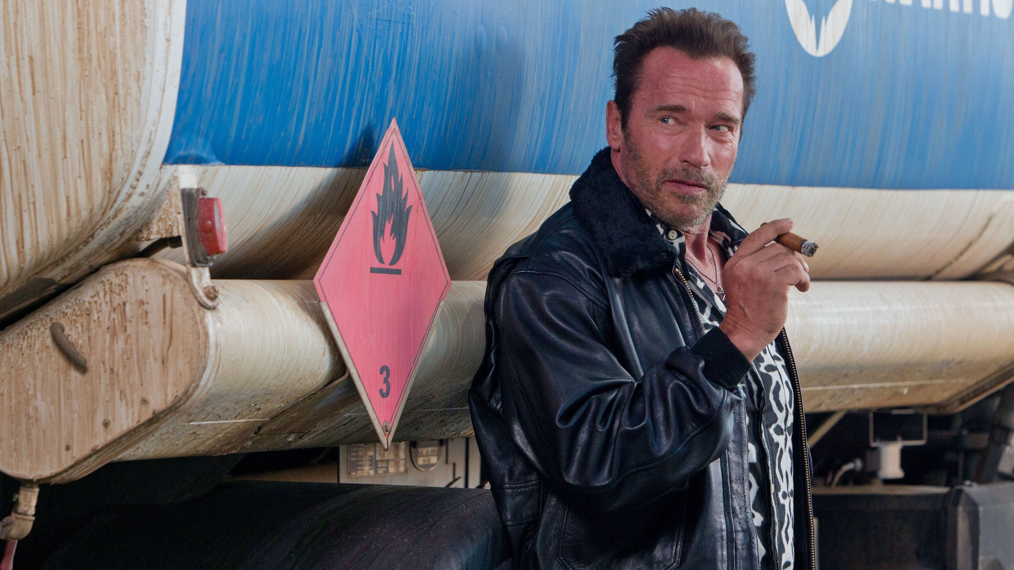 Arnold Schwarzenegger en Los mercenarios 3