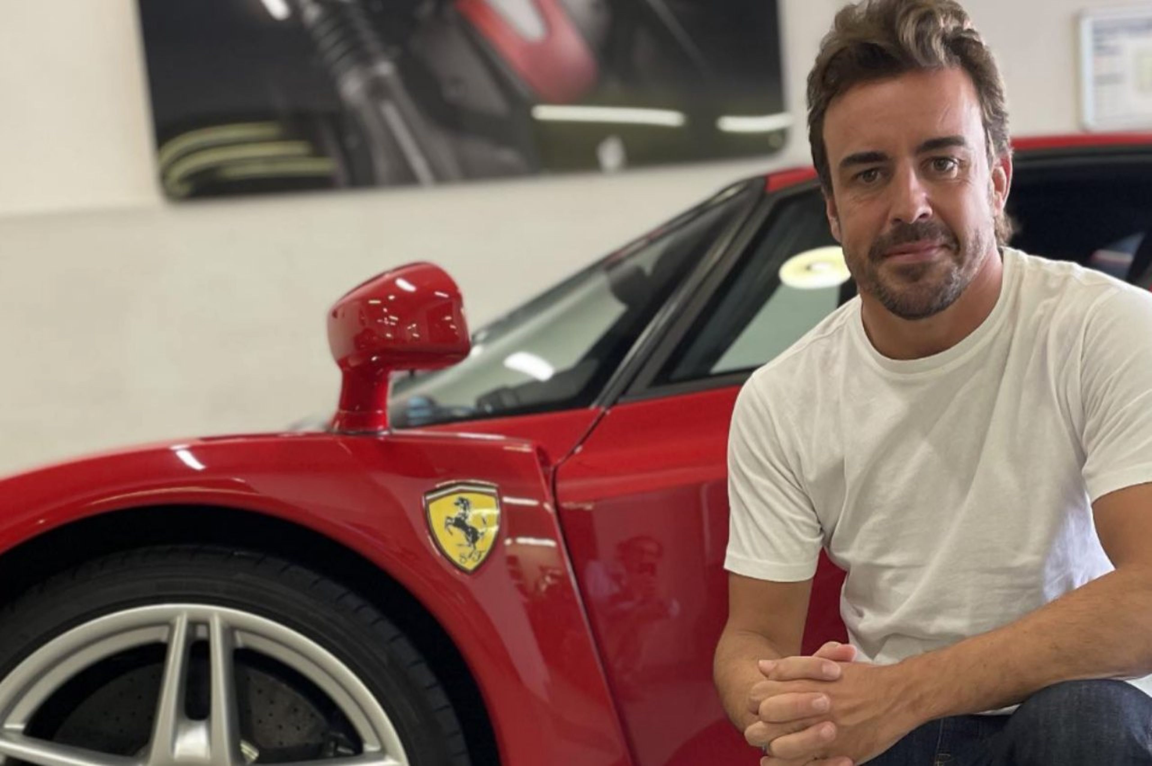 Fernando Alonso Ferrari Enzo