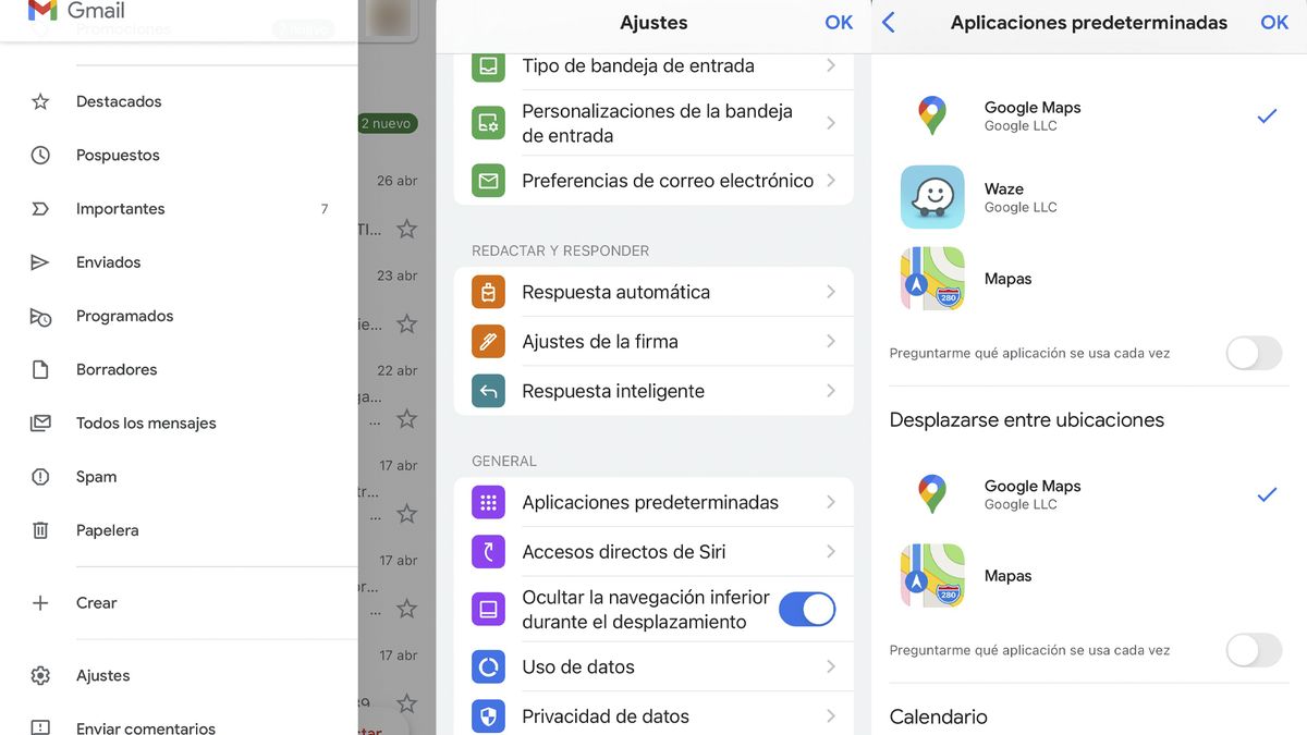 How to make Google Maps the default navigation app on iPhone