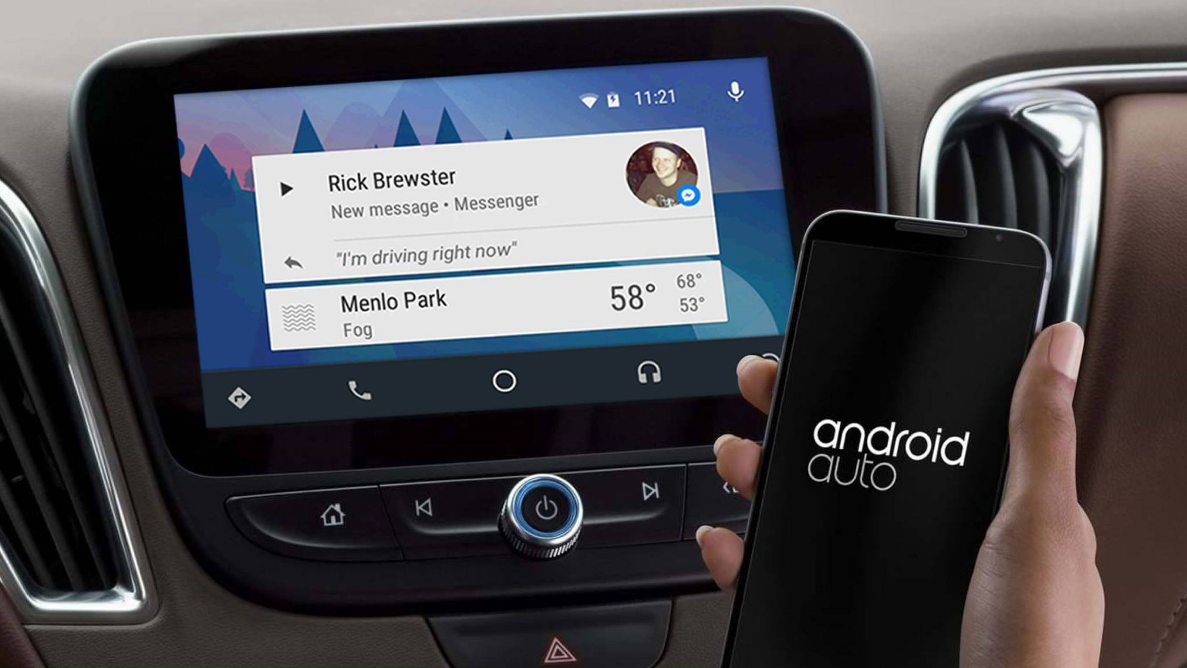 Messenger Android Auto