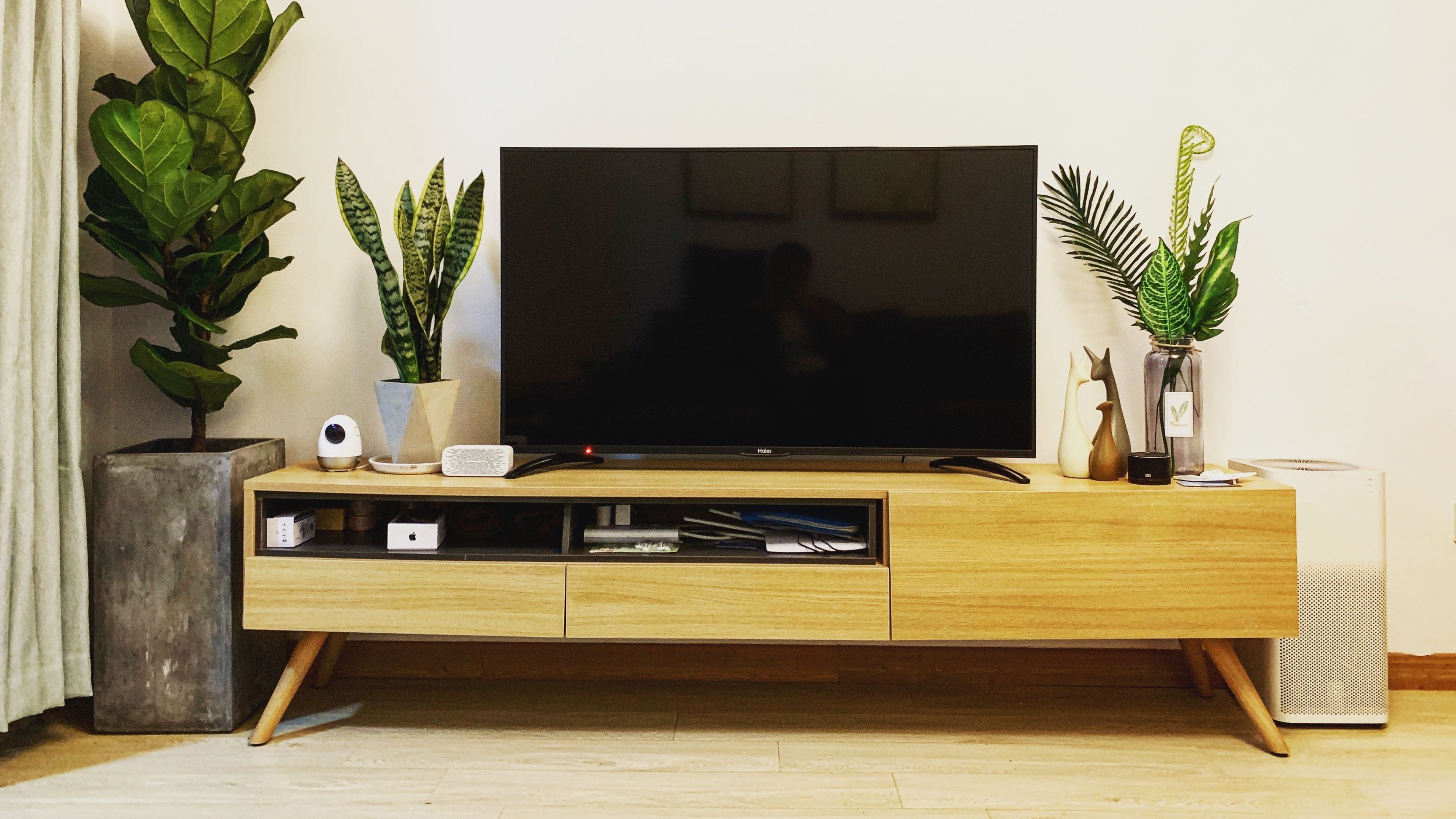 Smart TV en un salón