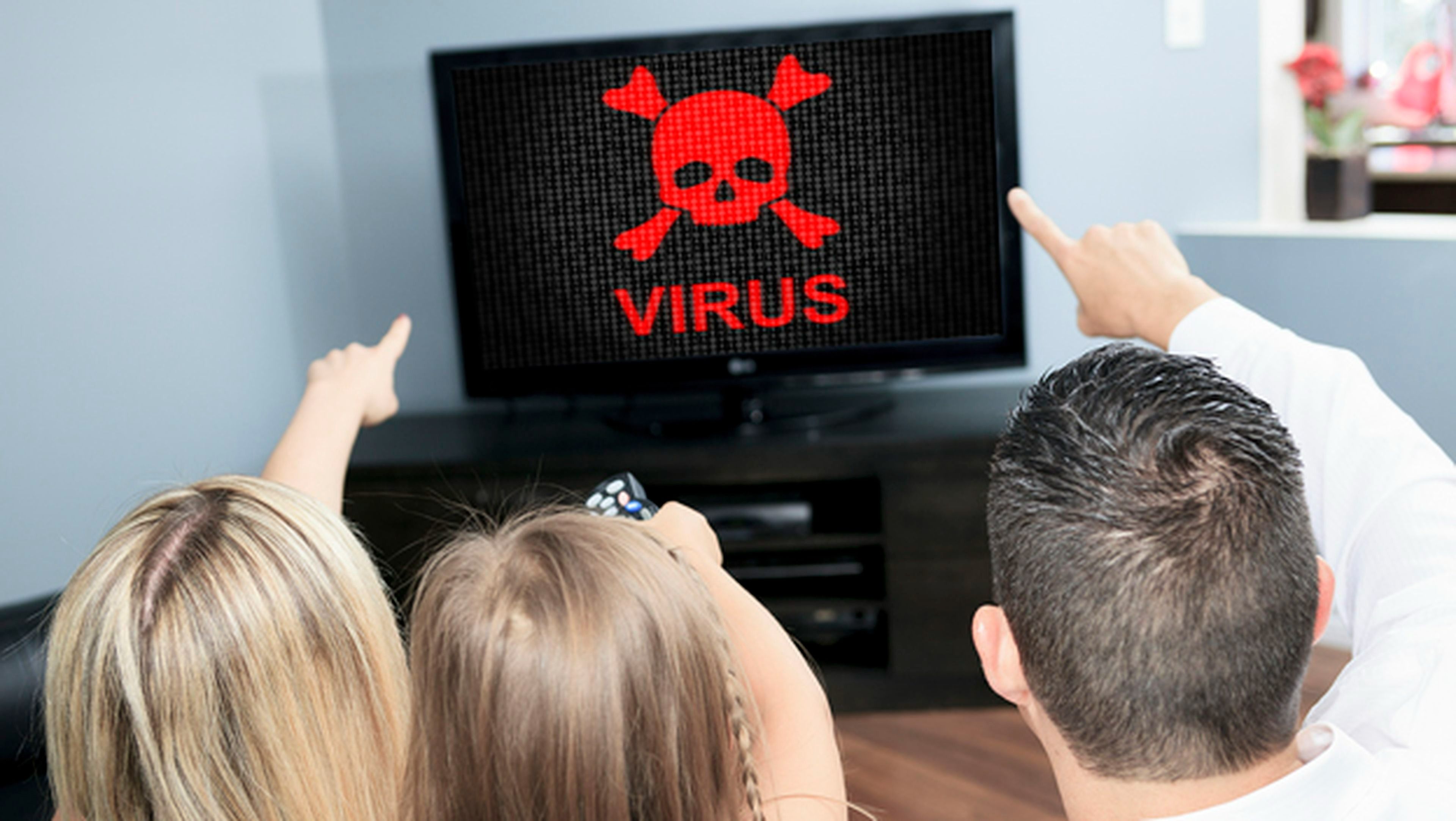 Smart TV con virus