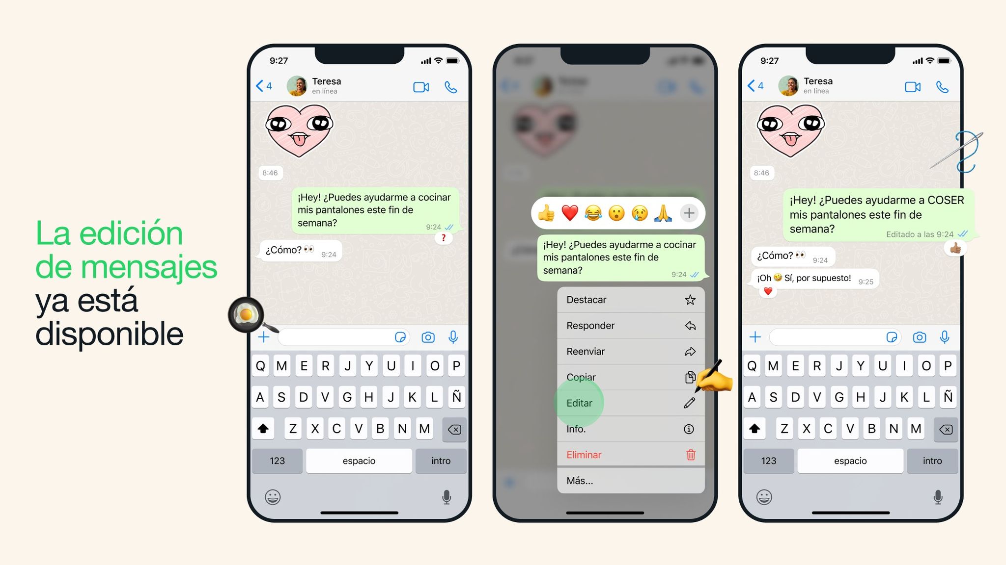 Ya Puedes Editar Mensajes En Whatsapp Así Funciona La Nueva Característica 5645