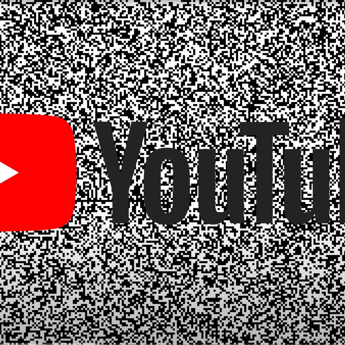 logotipo de youtube en blanco y negro