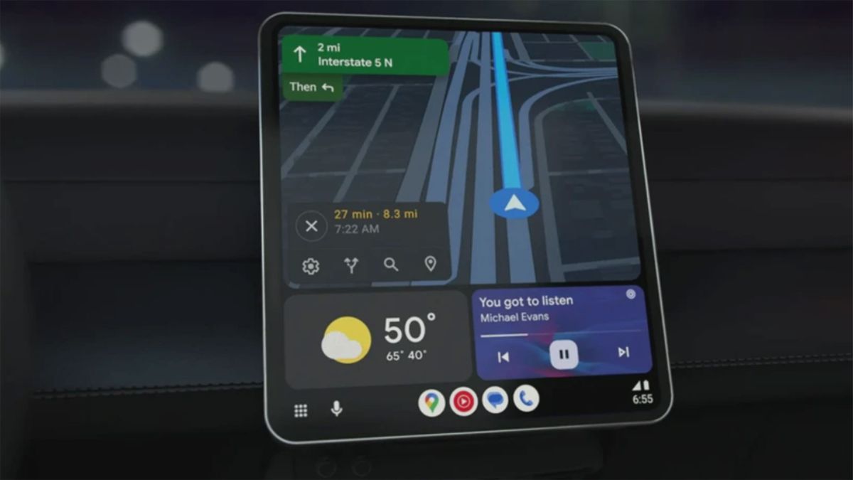 La información meteorológica podría volver a Android Auto para muchas más pantallas