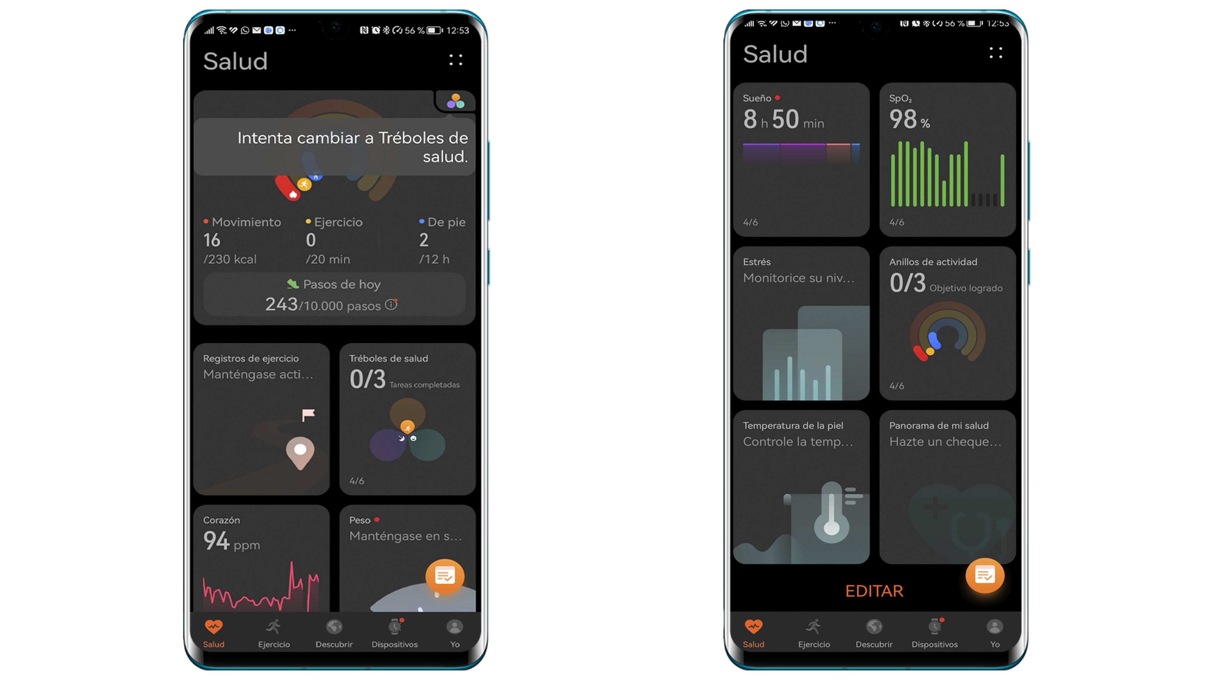 App Salud de Huawei