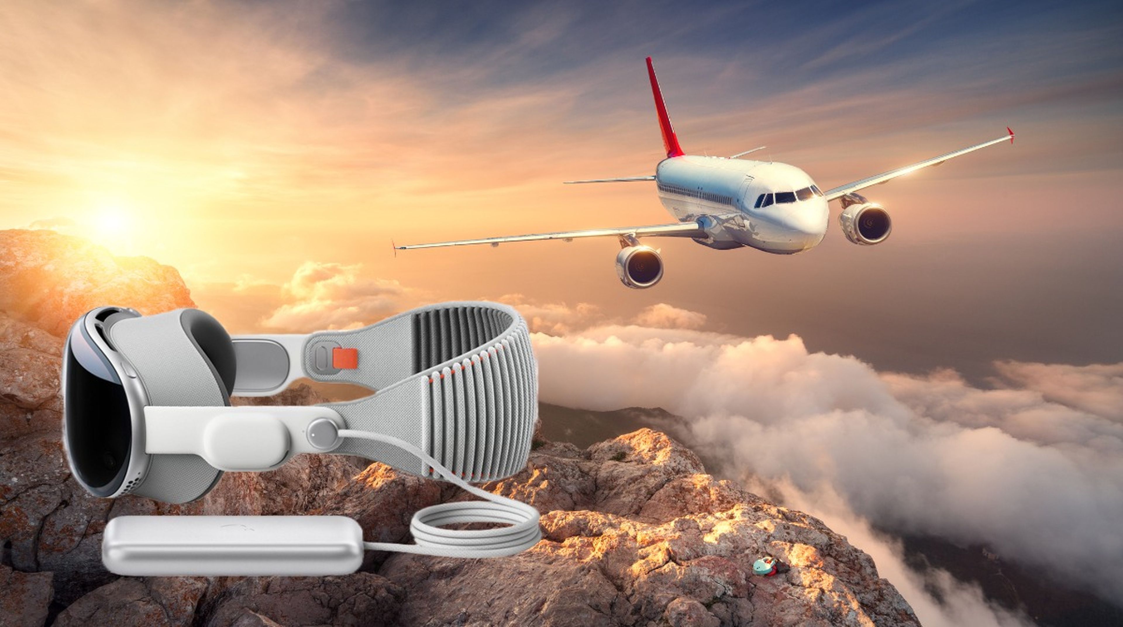 Apple Vision Pro integrará un 'Modo Viaje' para mejorar tus experiencias en los aviones