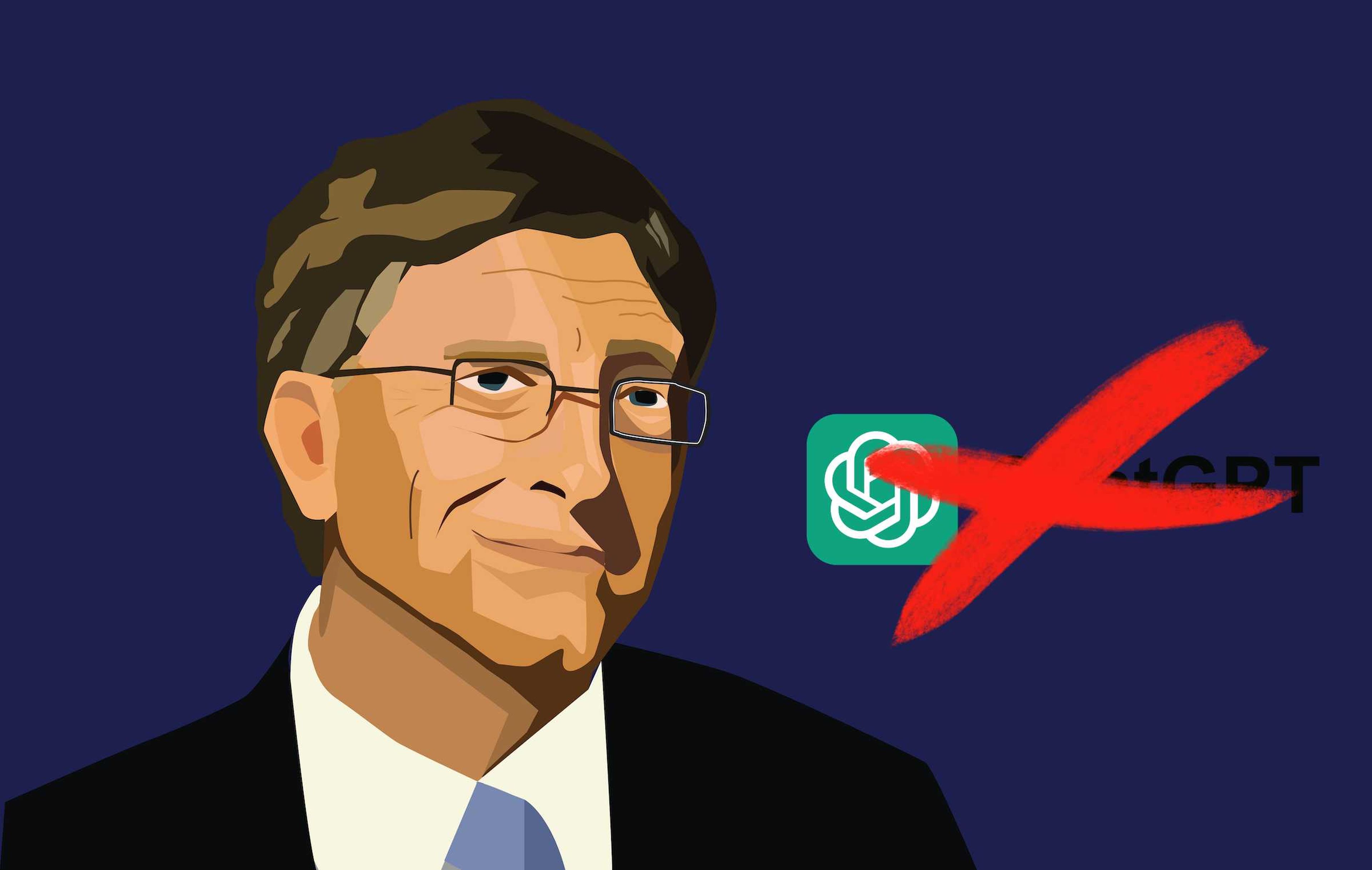 Billa Gates y ChatGPT
