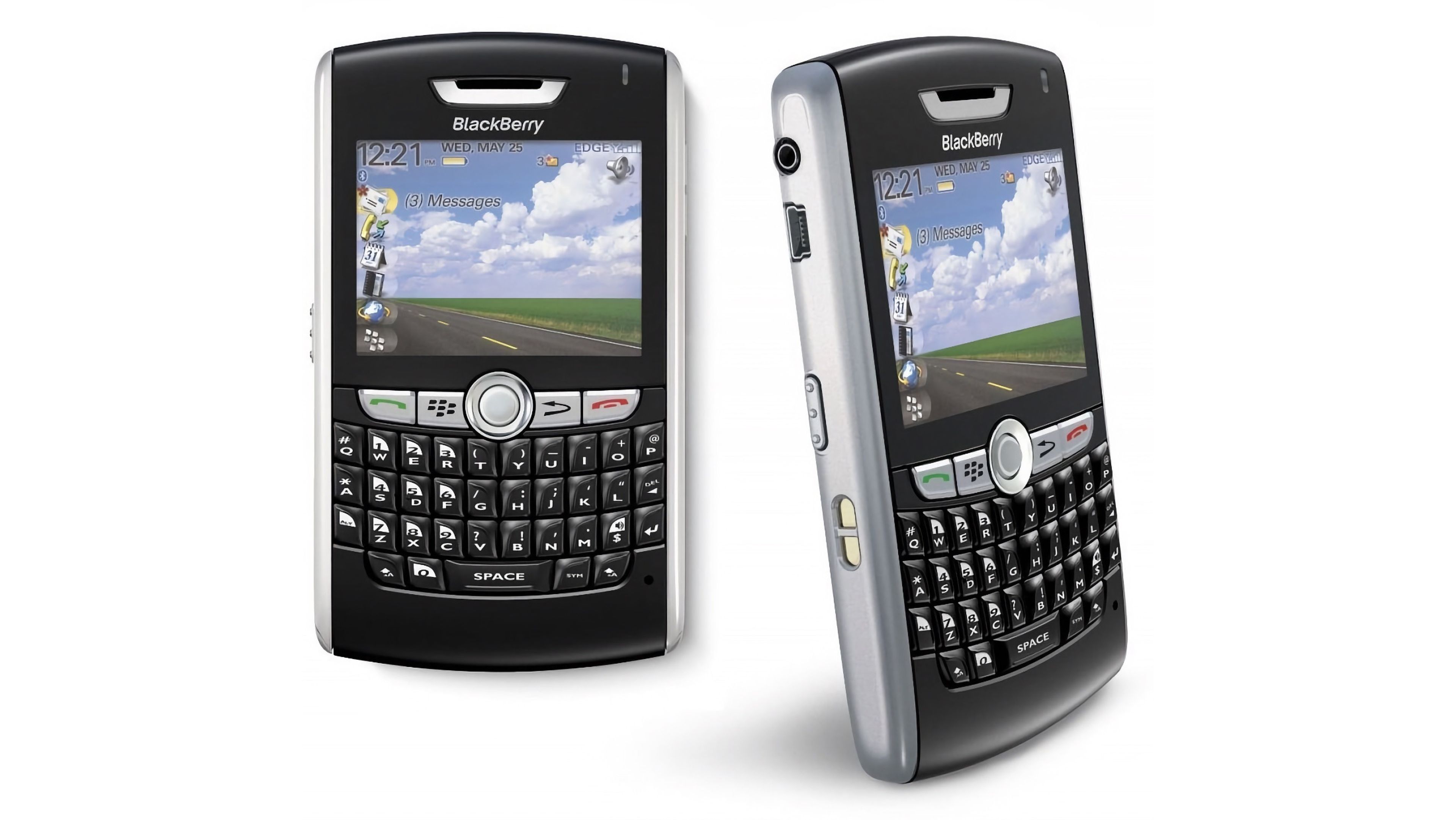 BlackBerry 8800, uno de sus modelos más populares lanzado en 2007.