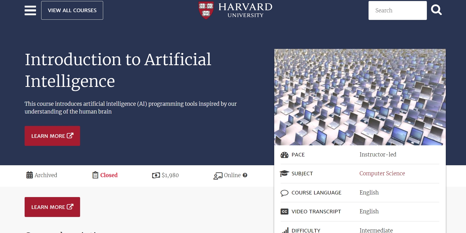 The Best Free Artificial Intelligence Courses From Google, Harvard, MIT ...